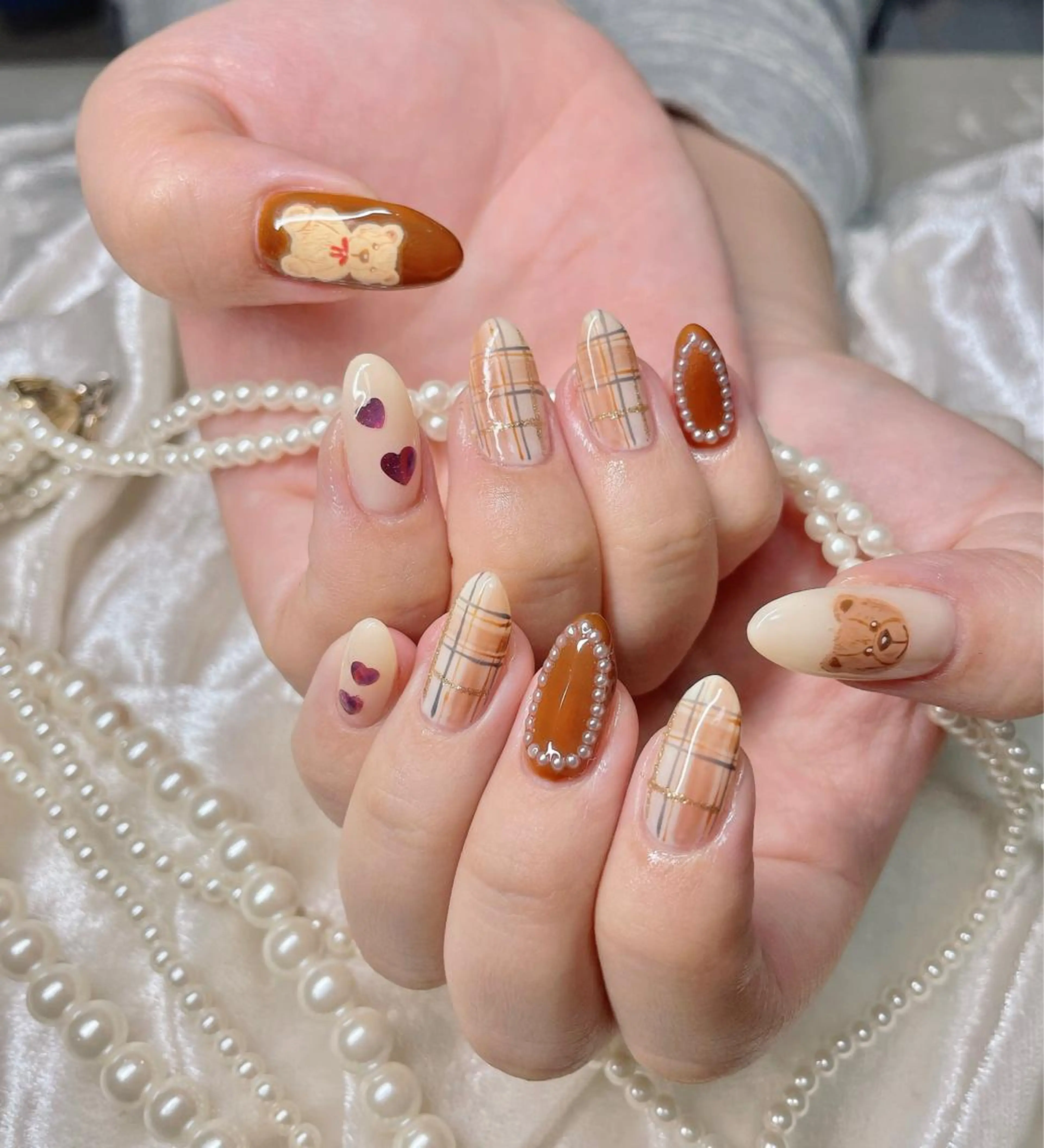 ネイル 遠藤 唯菜のネイルデザイン