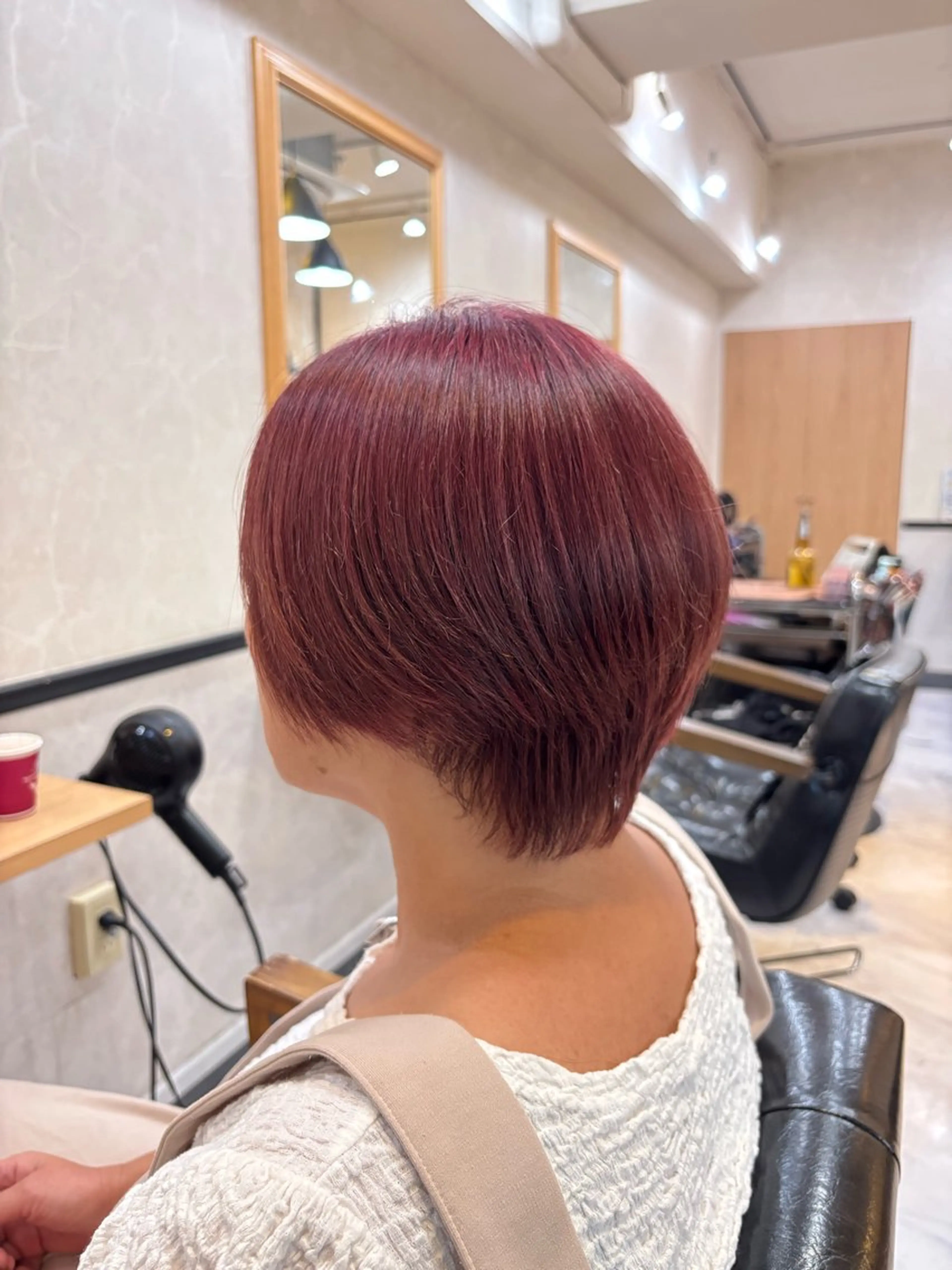 ショート カラー ✨透明感×ツヤ髪✨ 川崎/KAITOのヘアスタイル