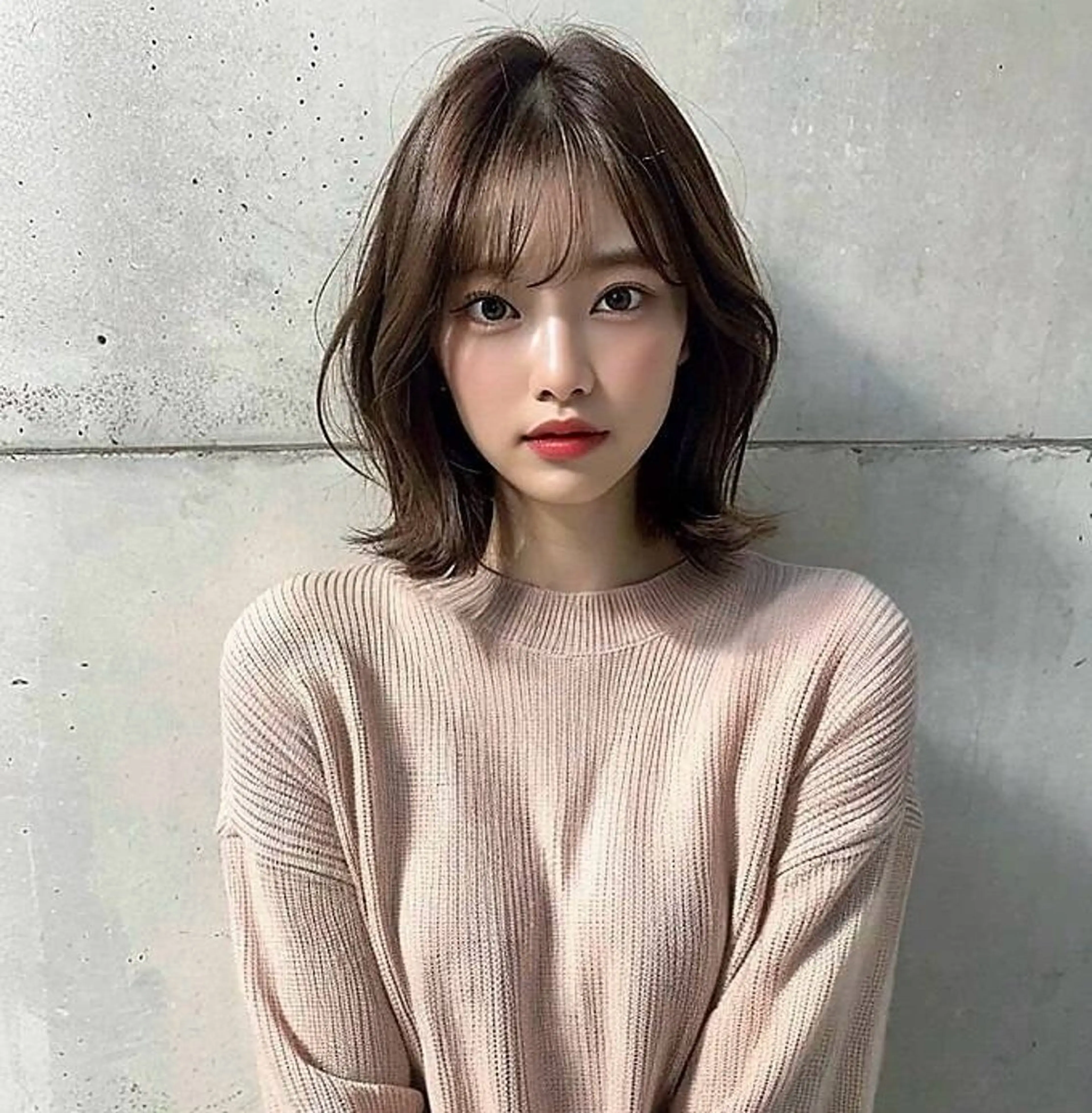 ミディアム NUUK所属・たけうち みずきのヘアスタイル