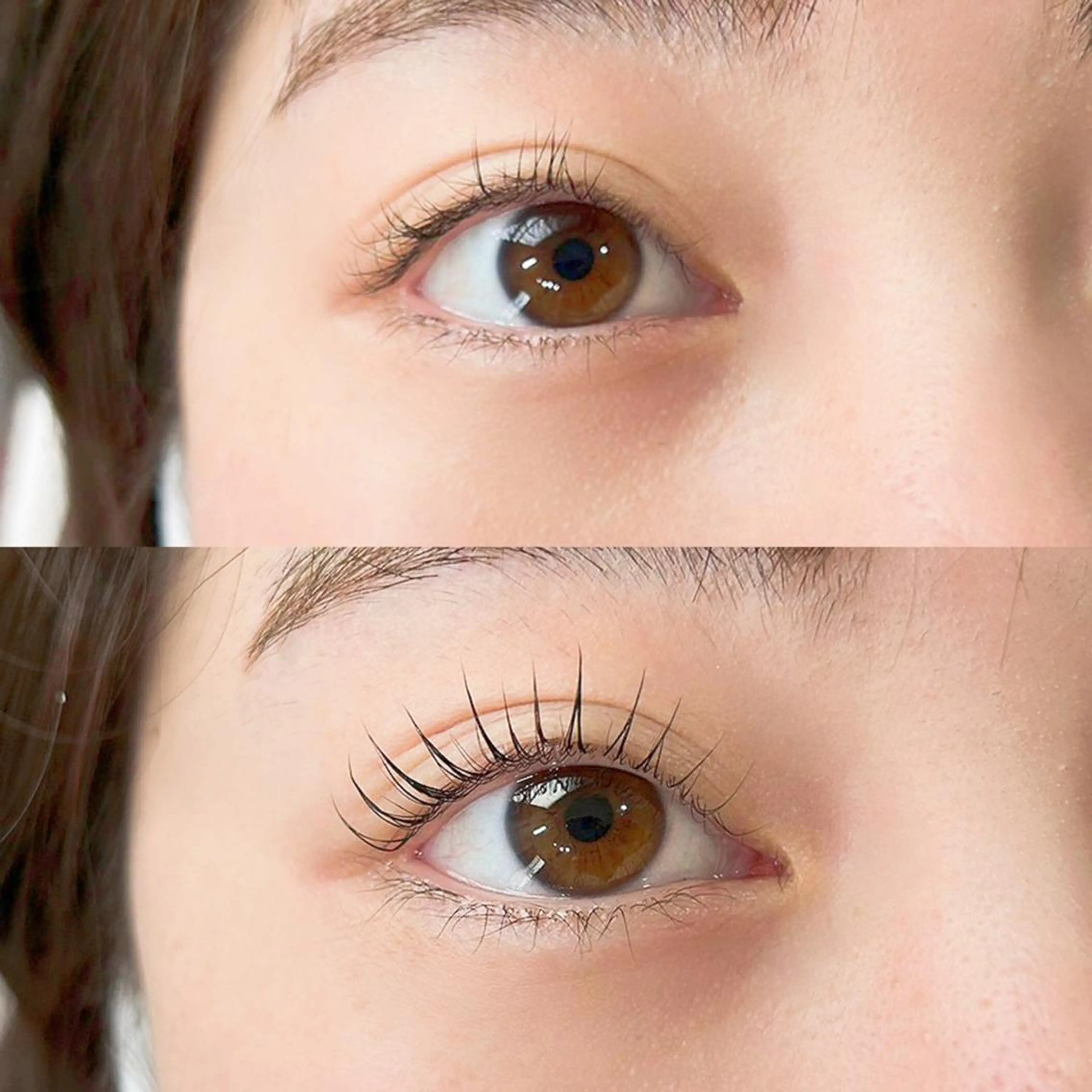 🤍まつ毛パーマ(ケラチントリートメント付き)➕美眉アイブロウWAXスタイリング(パリジェンヌ可)🤍の写真