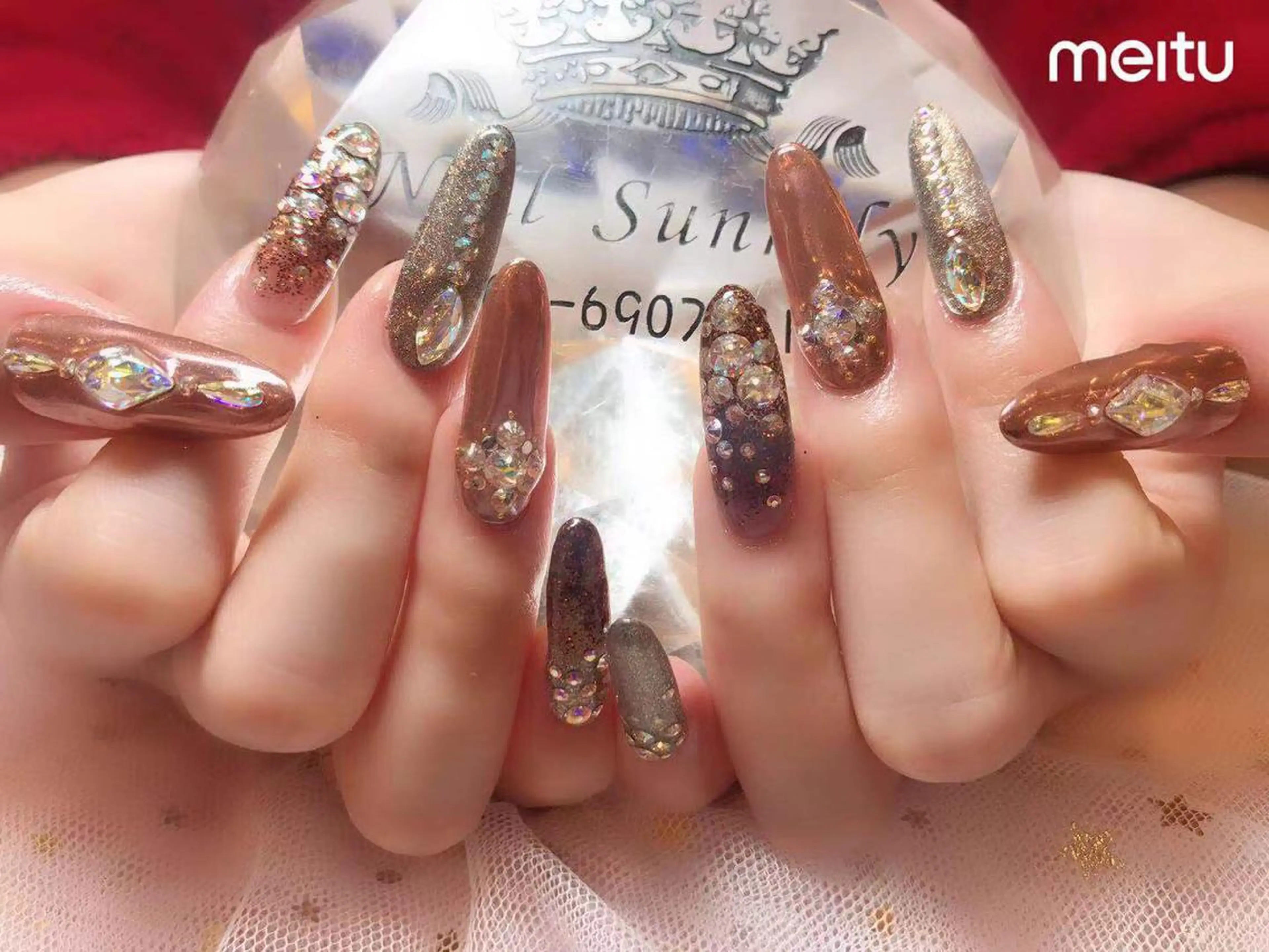 ネイル 長さだし専門店 M2　rikaのネイルデザイン