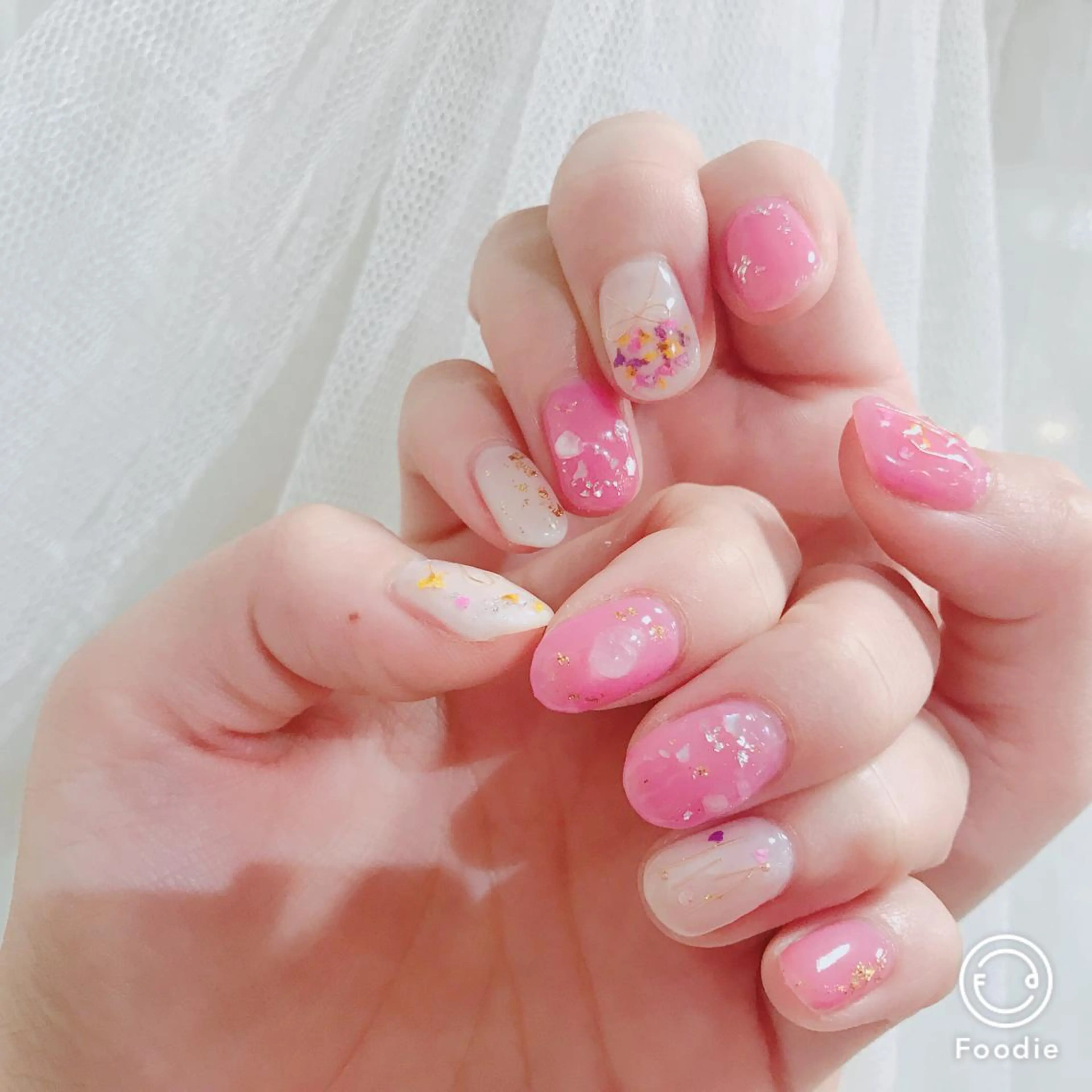 ネイル 春ネイル AOI✩⡱ y2kネイルのネイルデザイン