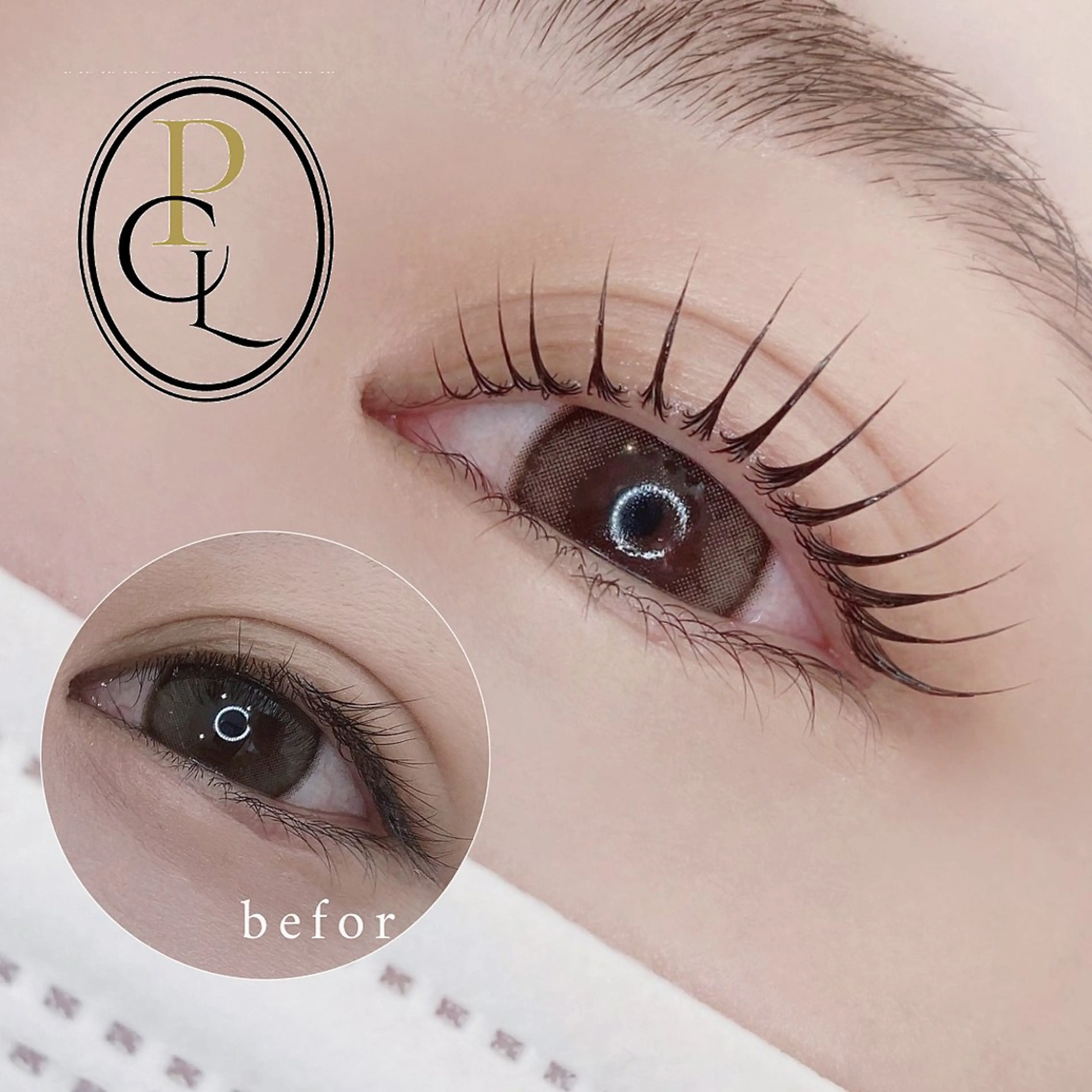 マツエク・マツパ CHARIRE所属・CHARIRE chinatsuのマツエク・マツパデザイン