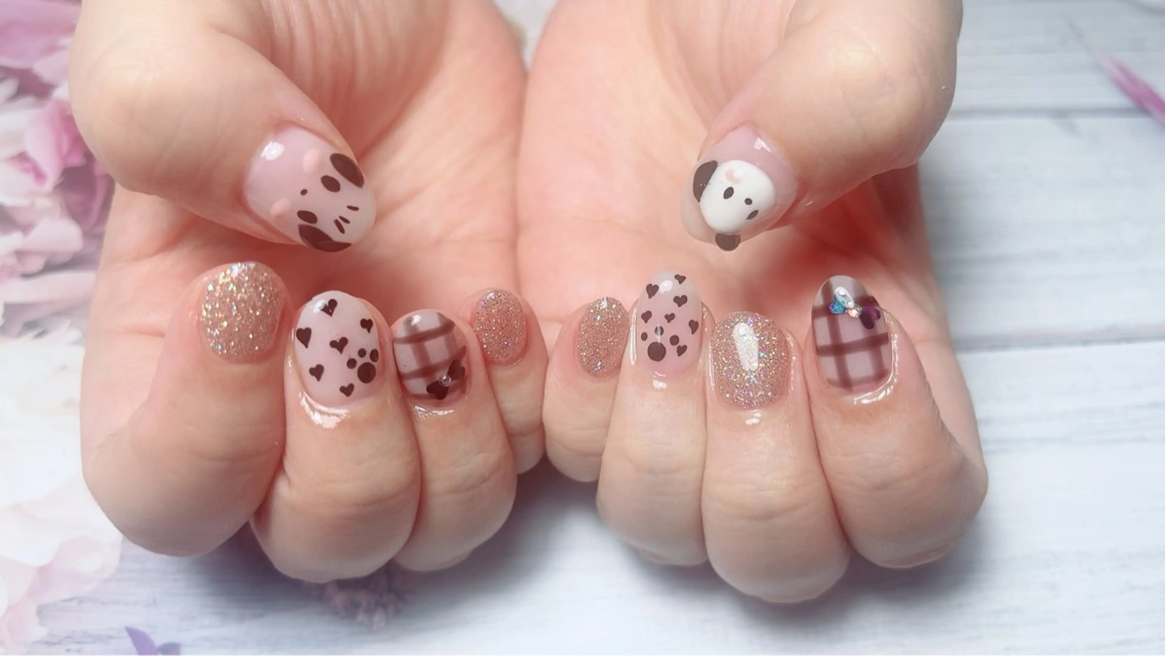 ネイル ハンドネイル Nail Salon Bonita所属・フィルイン施術 SHIZUKAのネイルデザイン