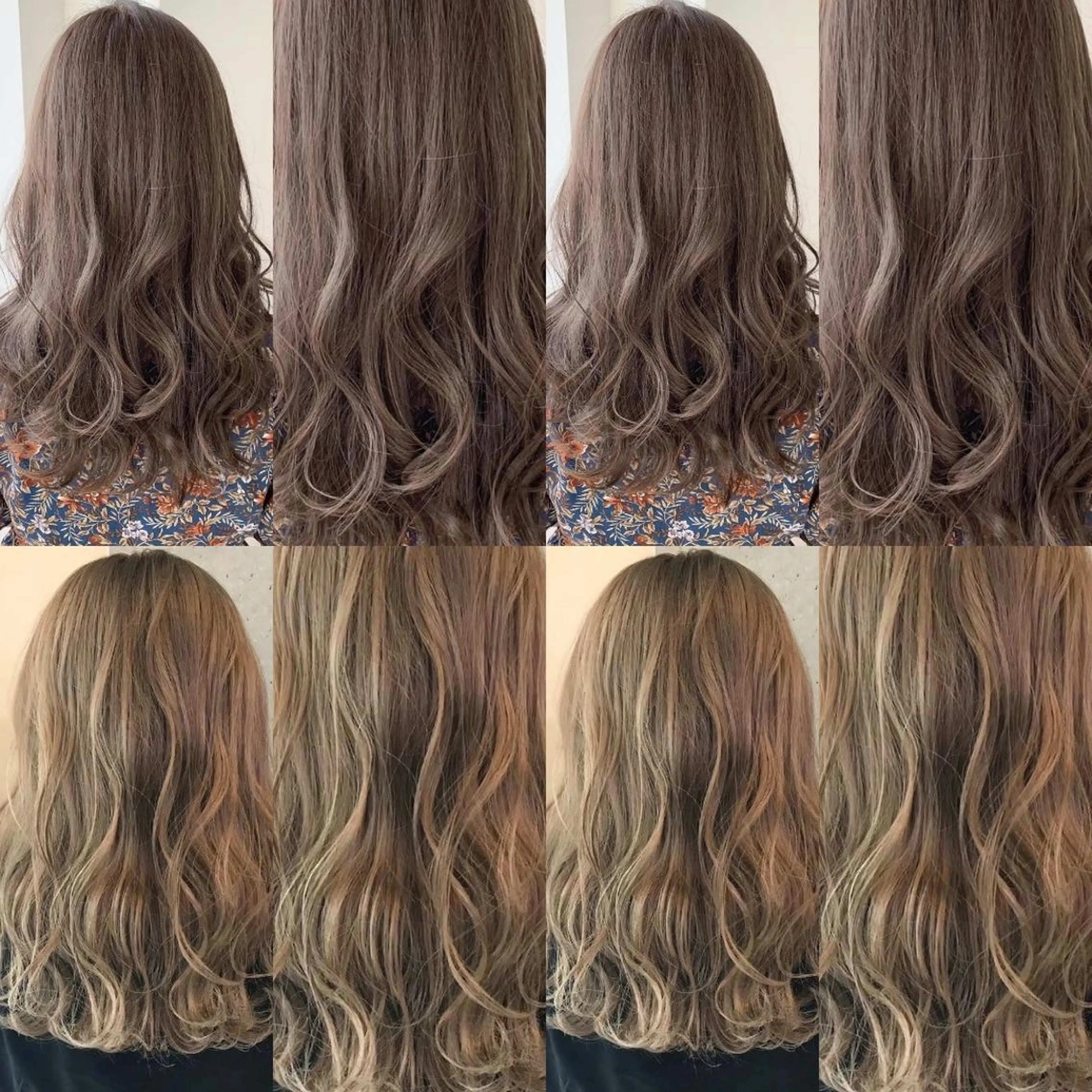 ロング 🦋ハイトーン特化 🦋‪Nozomiのヘアスタイル