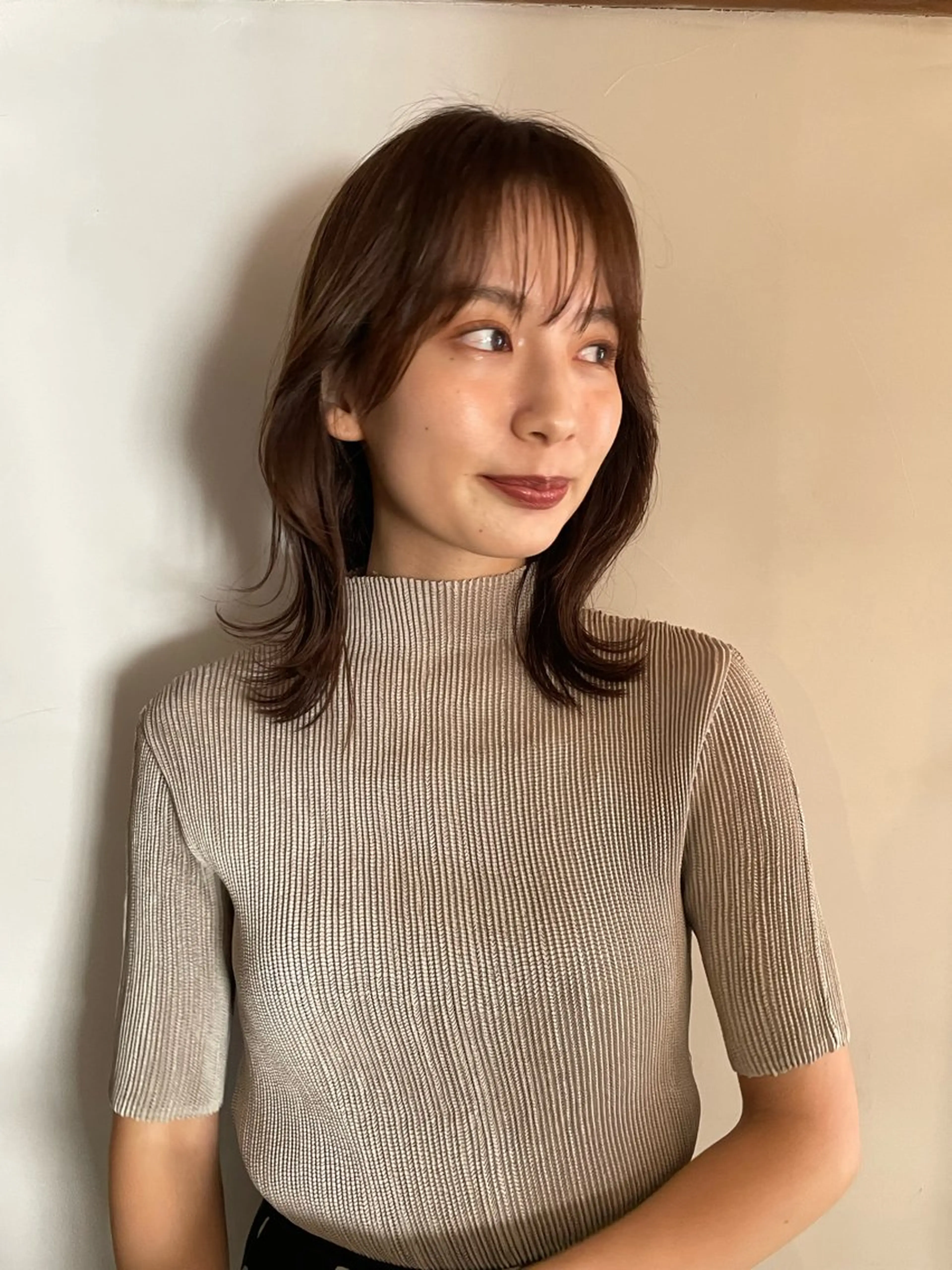 ミディアム カラー ブラウンカラー 透明感カラー 原宿/ケパーマ 🧺ユウマのヘアスタイル