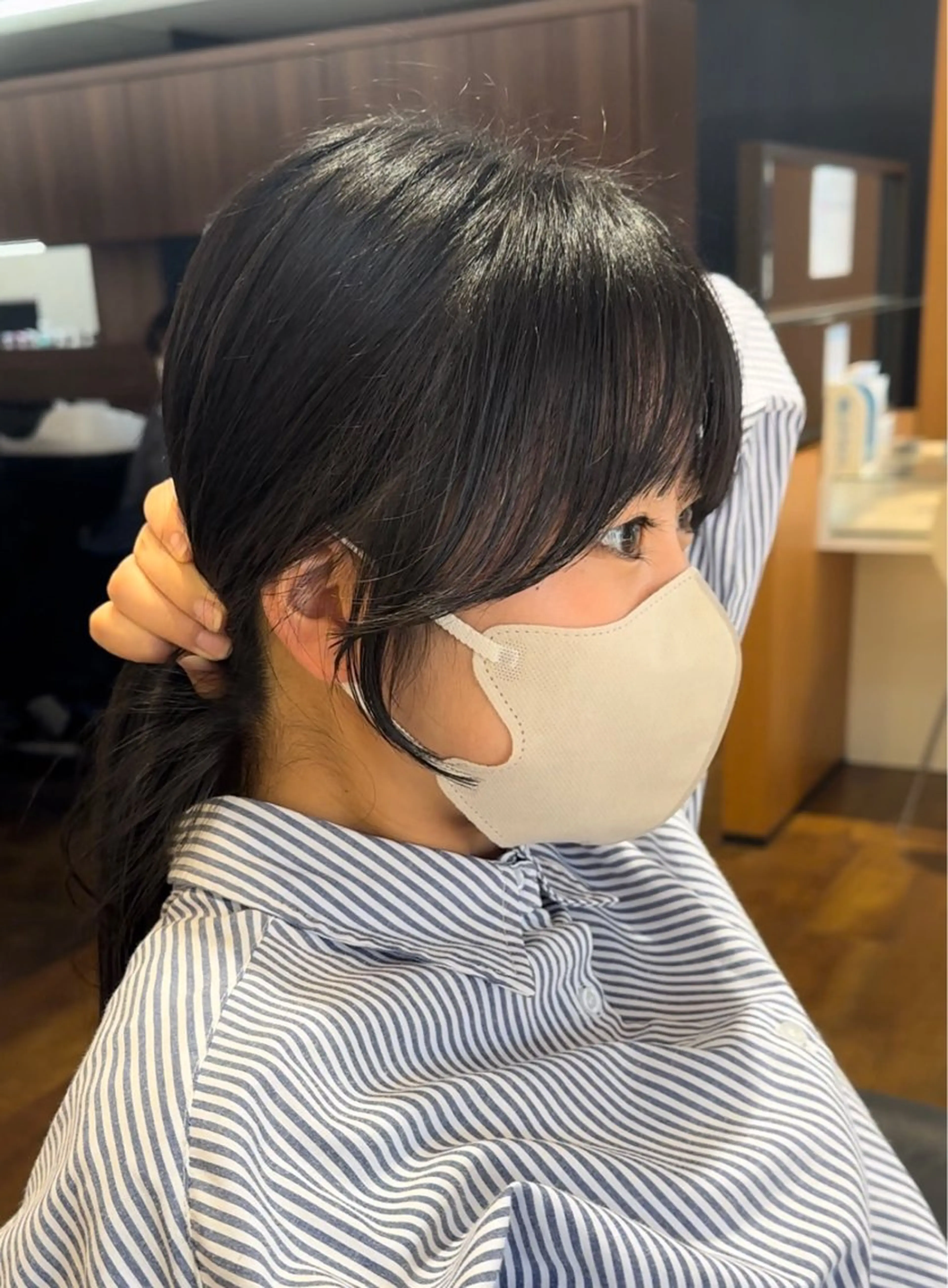 ロング カット トリートメント ショート/レイヤー/ ボブ/安本和史のヘアスタイル