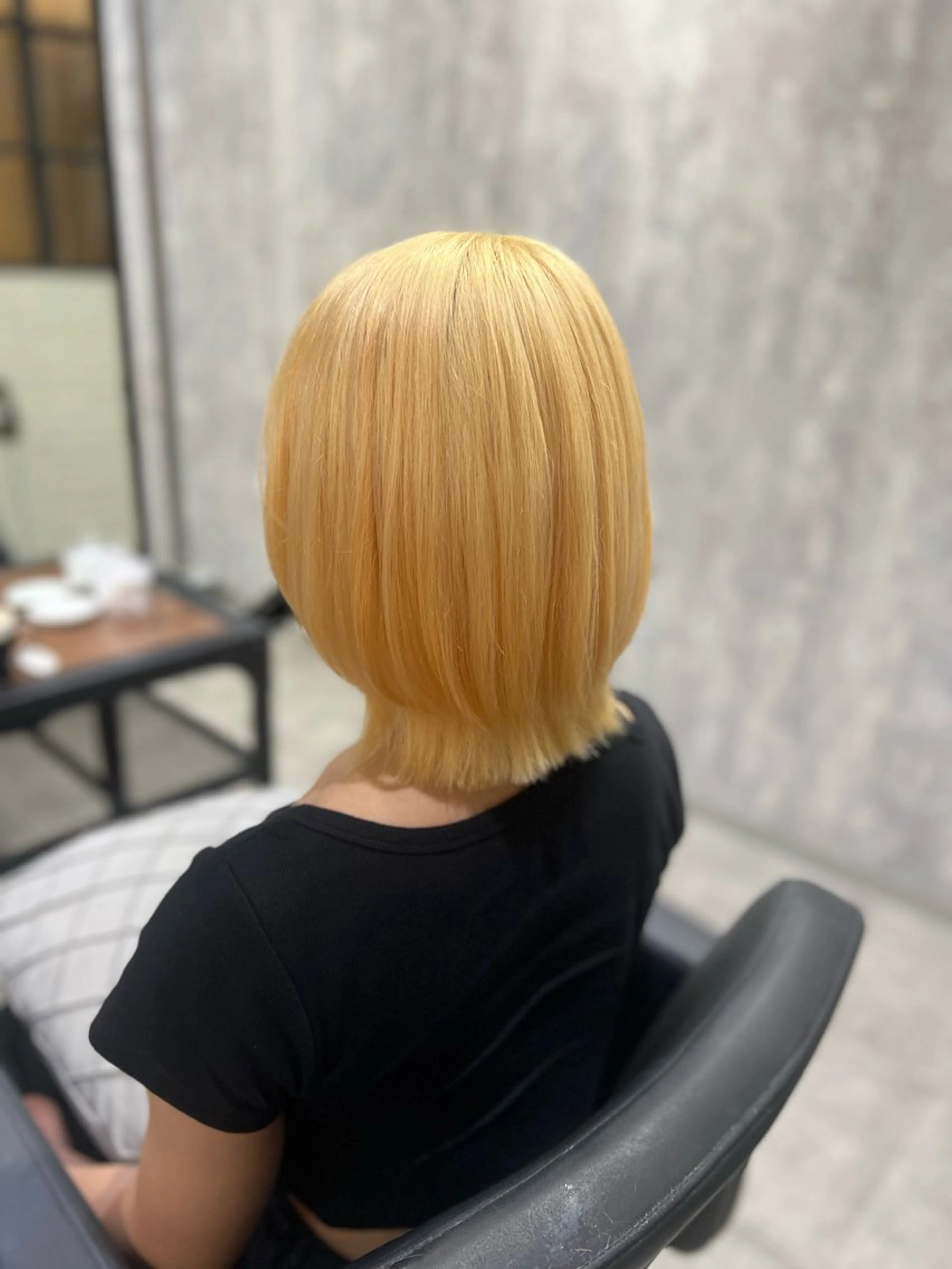 ミディアム カラー ボブレイヤー ブリーチ ケアブリーチ ダブルカラー ボブ カット ヘアカラー トリートメント 🌿海山龍馬🌿前髪 /顔まわり/レイヤーのヘアスタイル