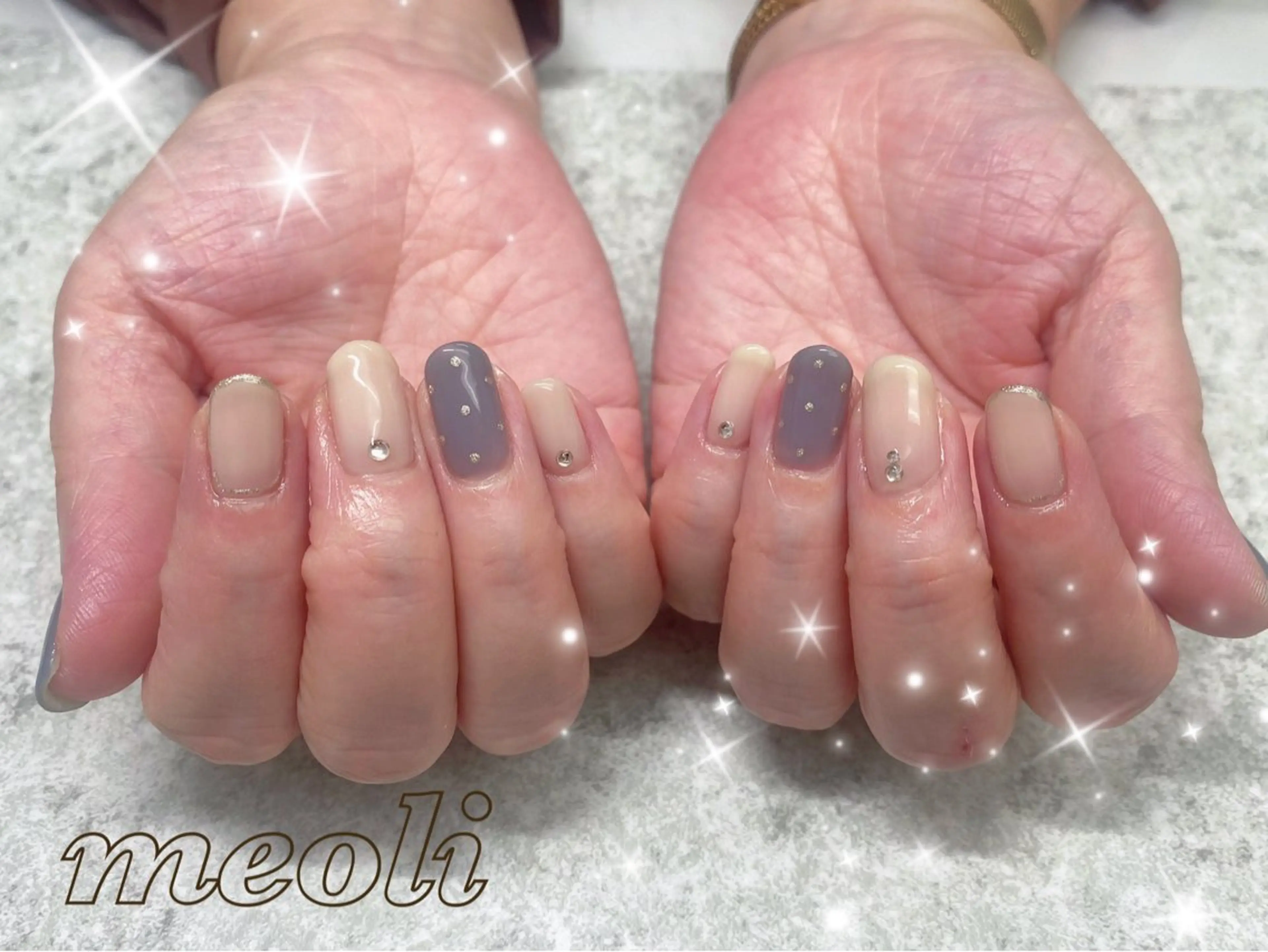 ネイル ハンドネイル nail salon meoli メグのネイルデザイン
