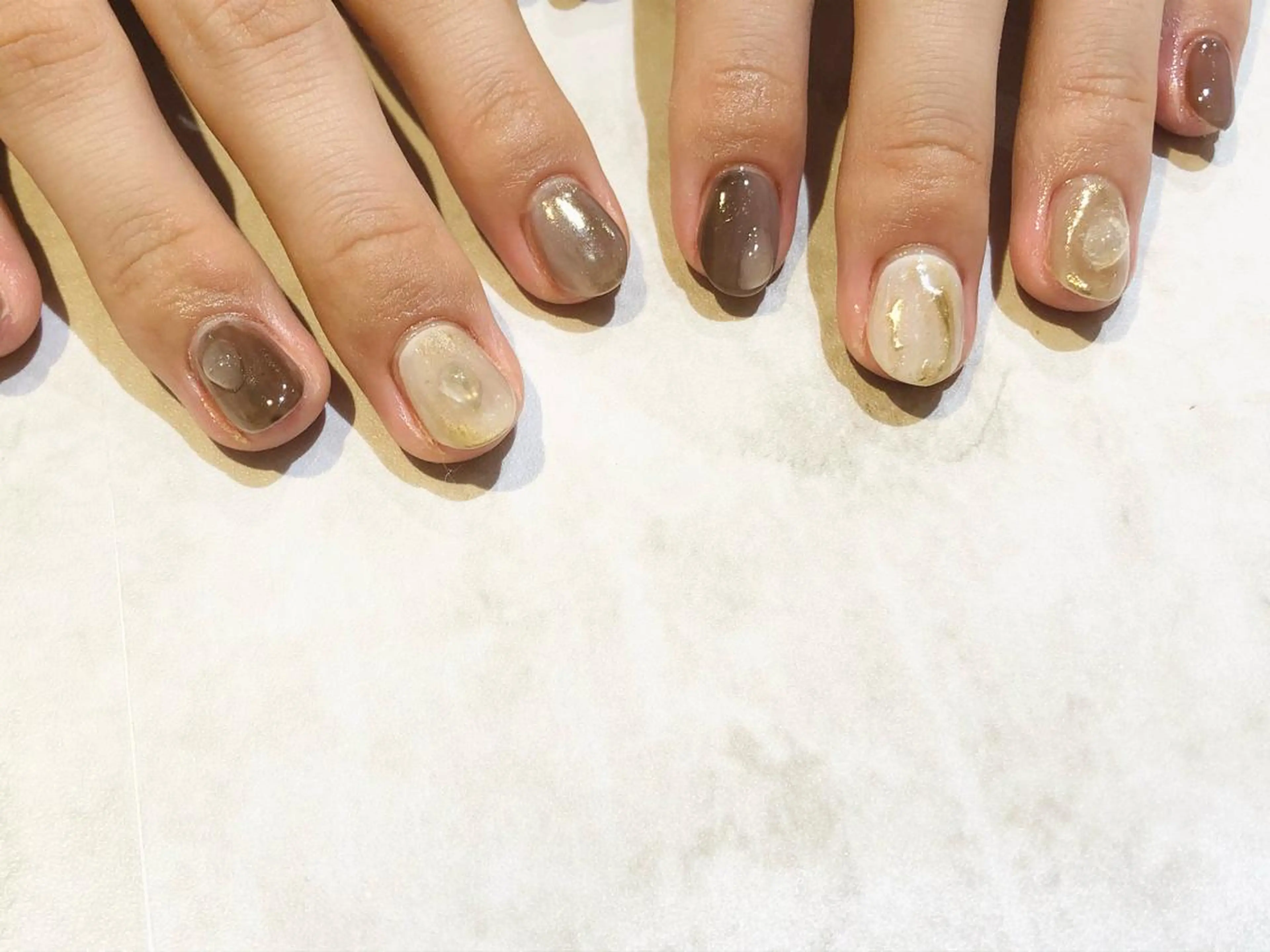 ネイル 舞田 苑香のネイルデザイン