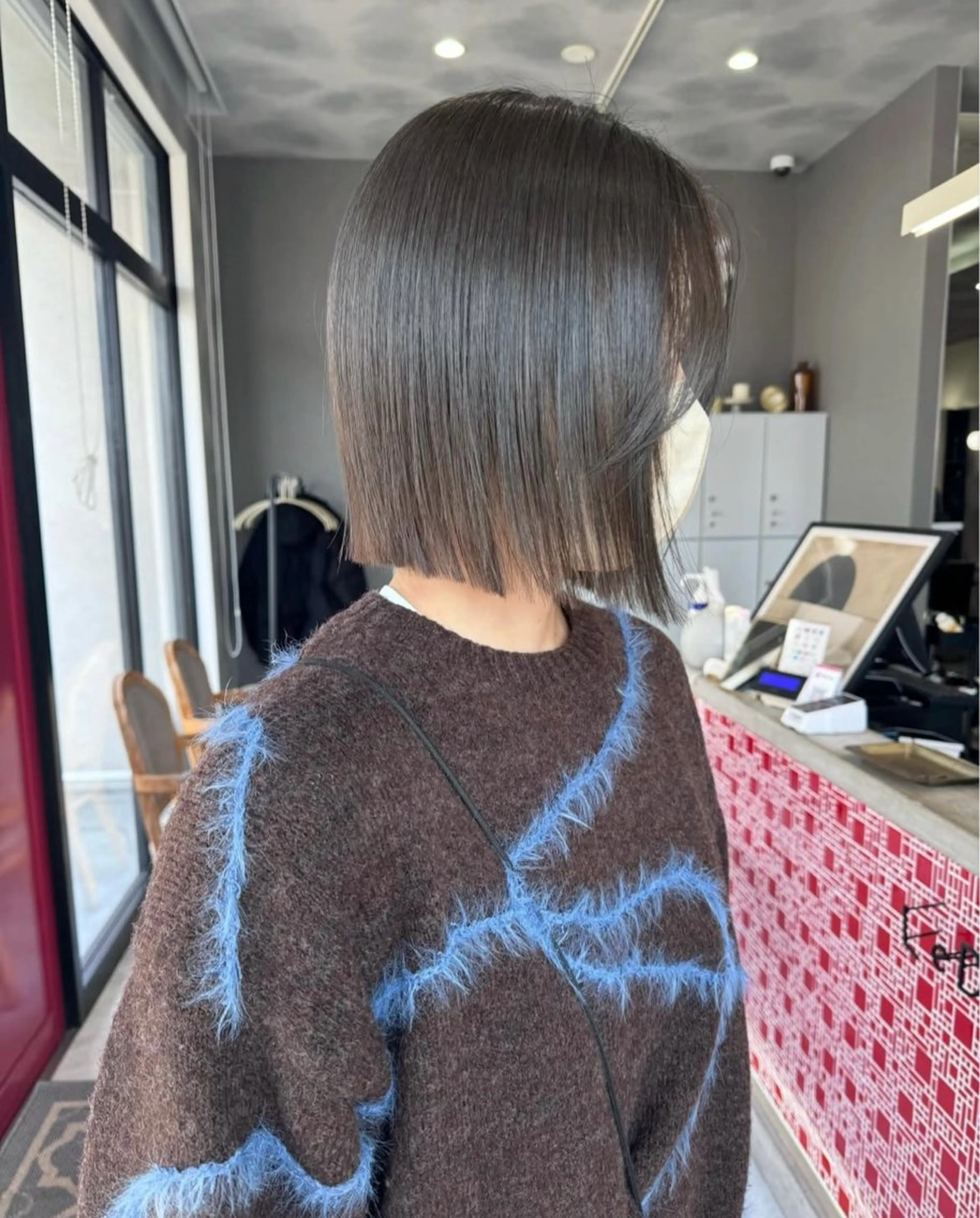 カラー yuasa rinaのヘアスタイル