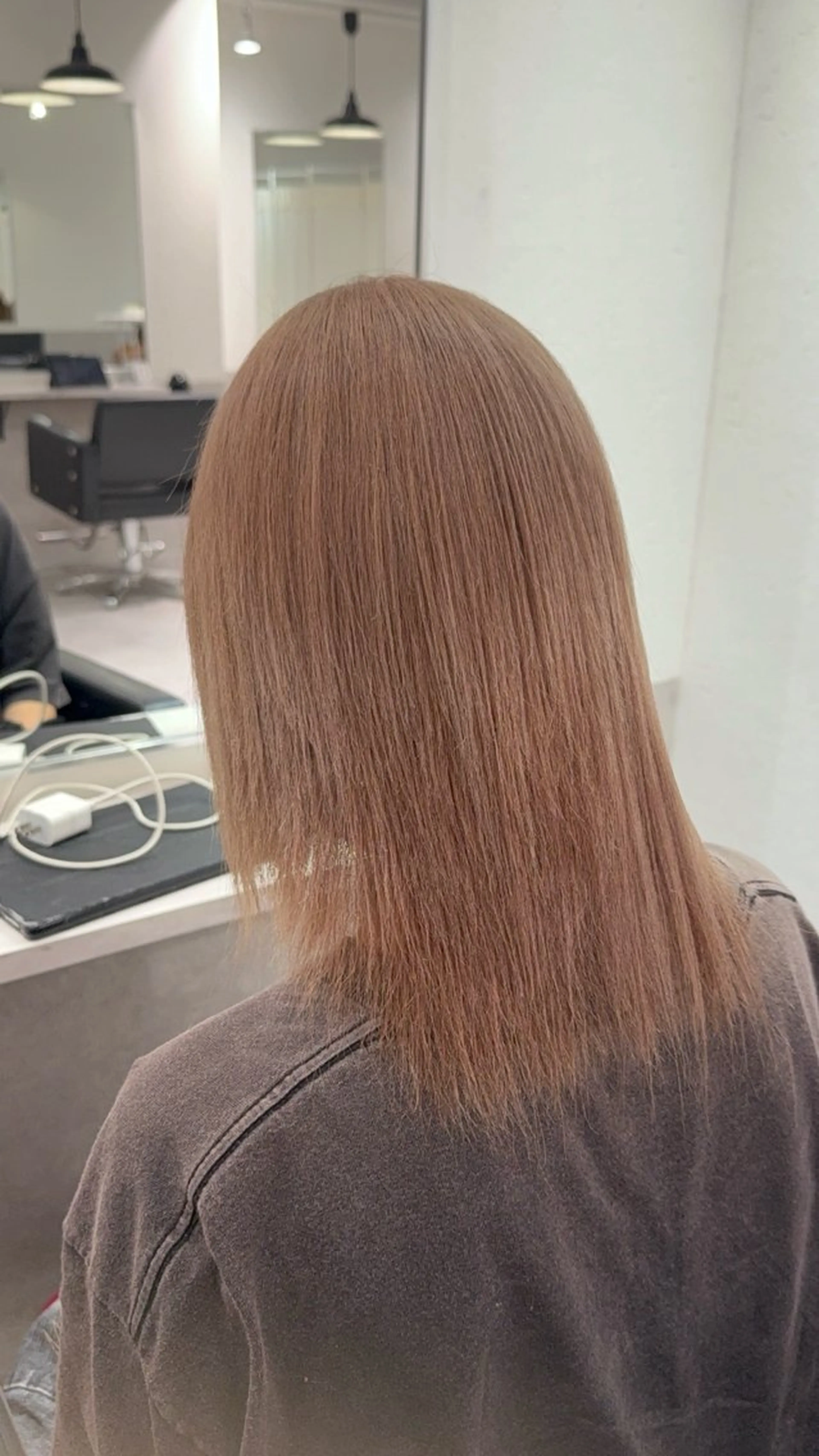 カラー ヘアカラー ciera. アオイ🪐✩.*˚のヘアスタイル