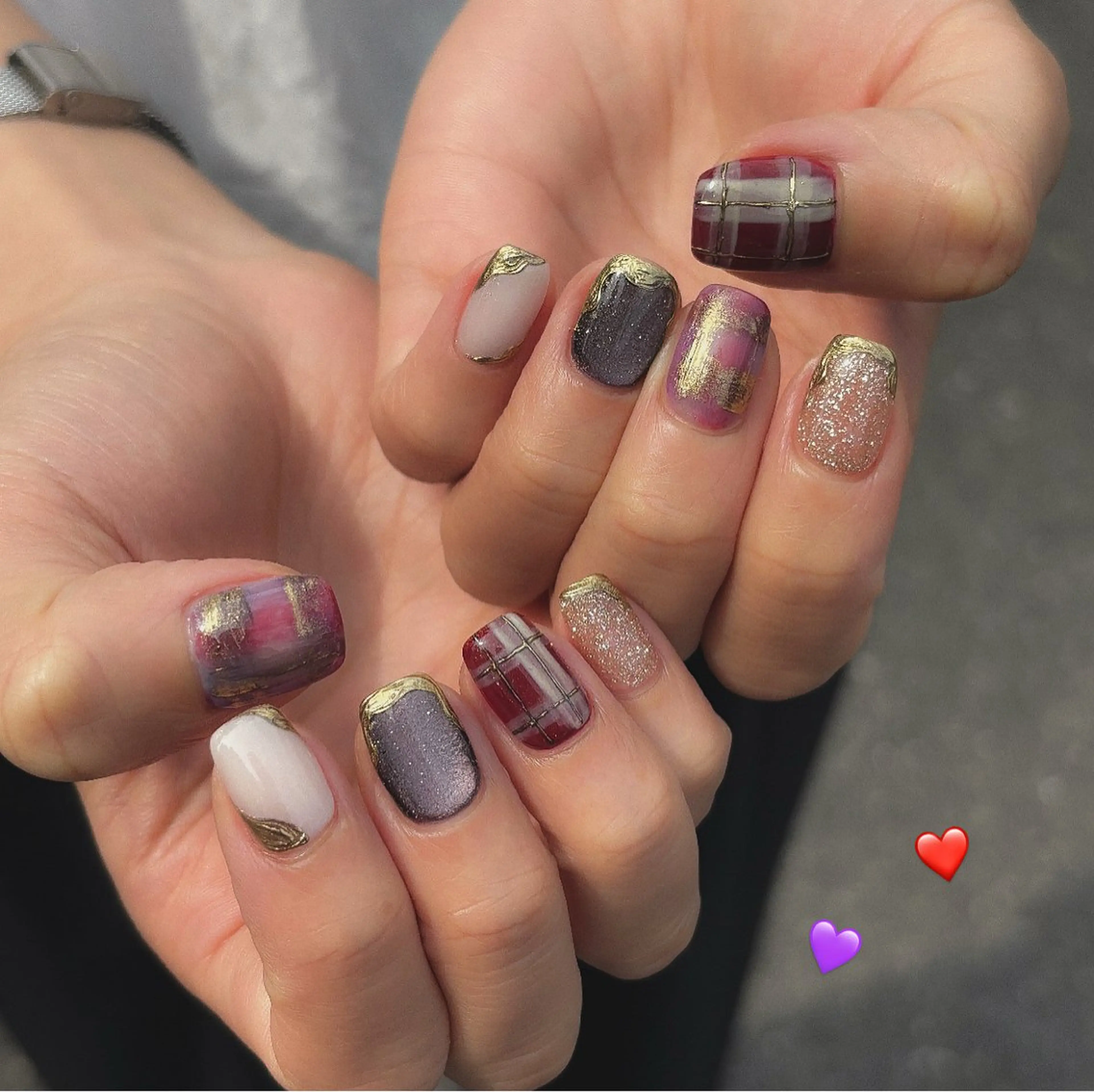 ネイル ハンドネイル 💅Perfect Wink RUI🌈のネイルデザイン