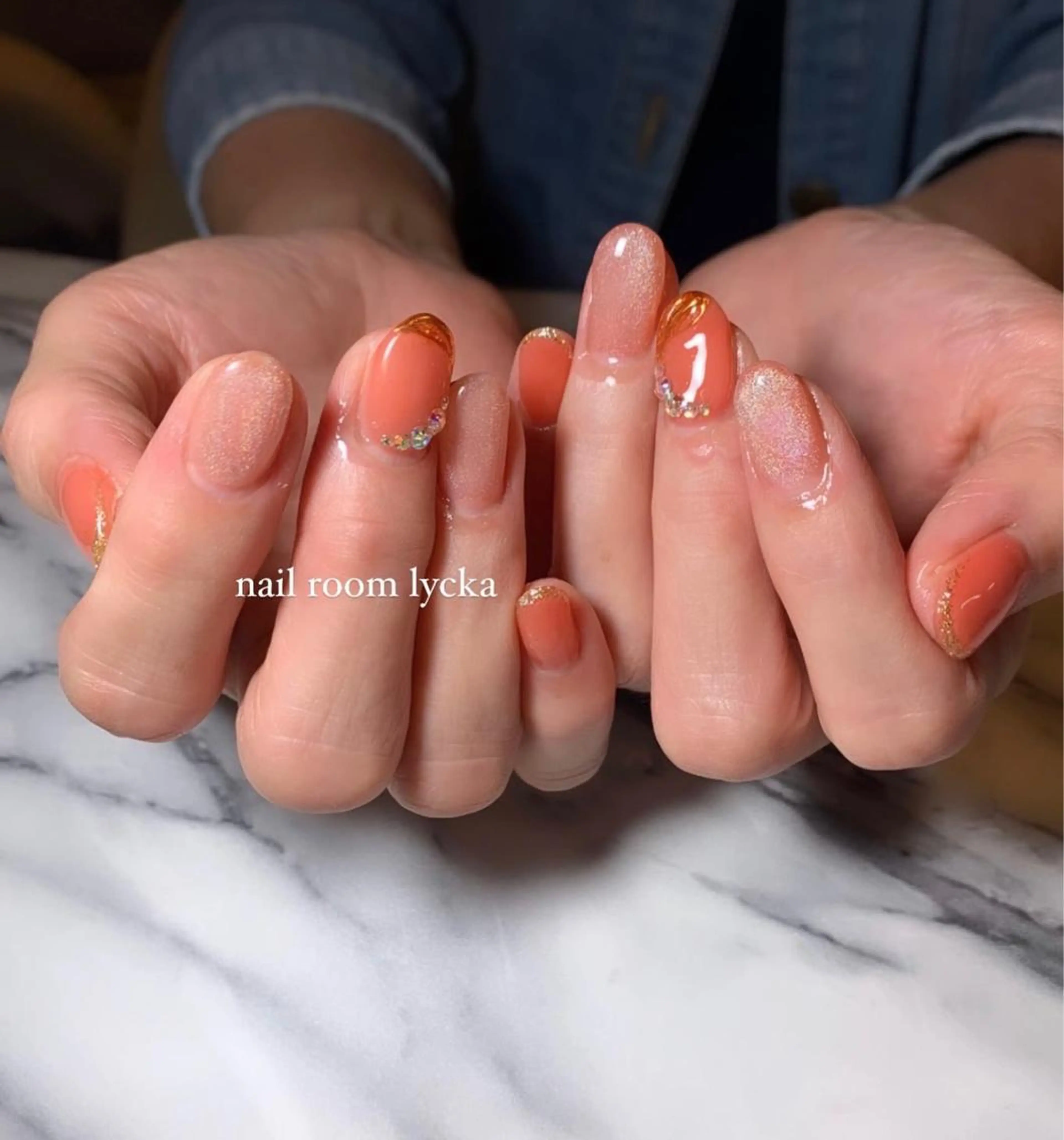 ネイル ﾈｲﾙﾙｰﾑﾘｯｶ 𝐦𝐚𝐲𝐮のネイルデザイン