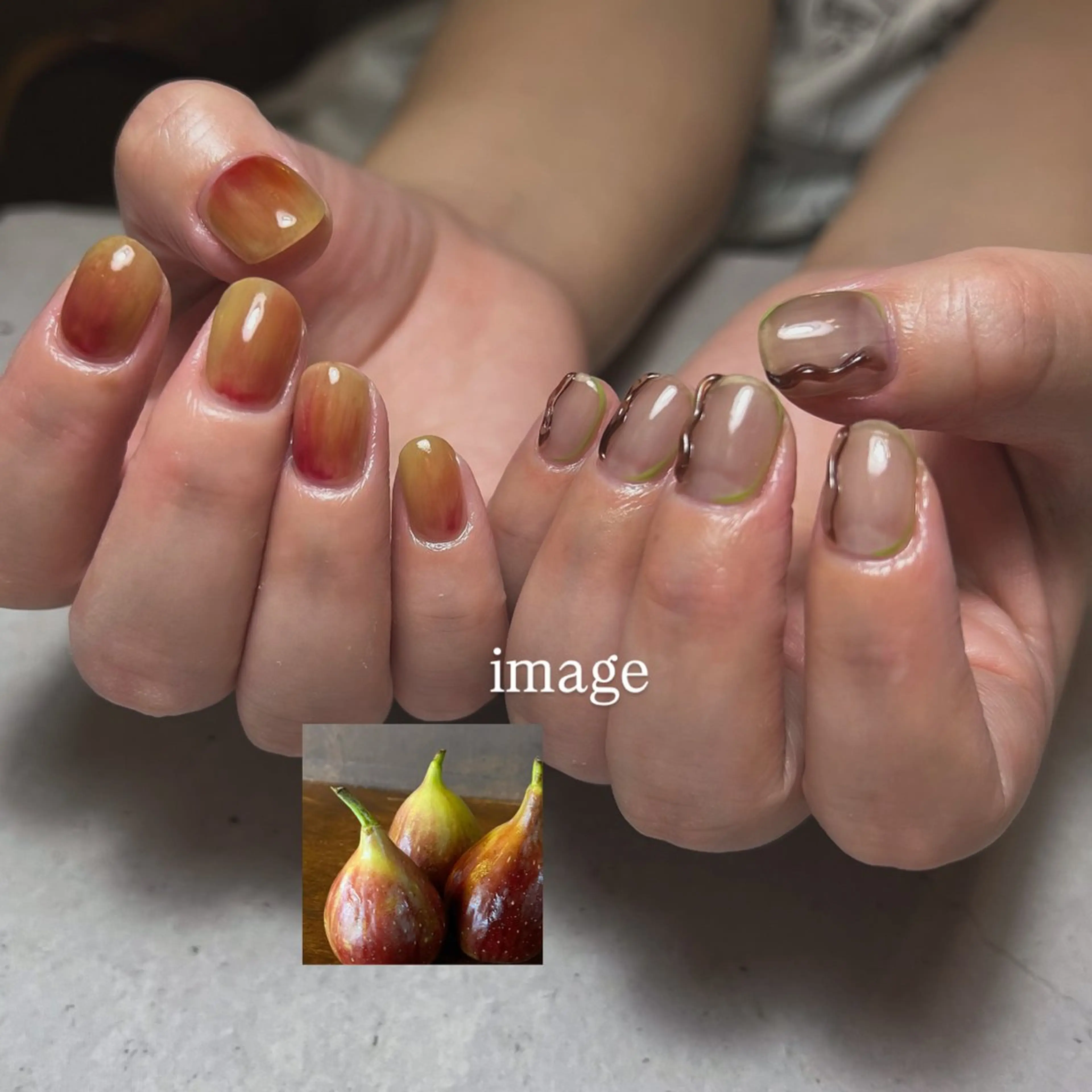 ネイル ハンドネイル LooP riho / nuanceのネイルデザイン