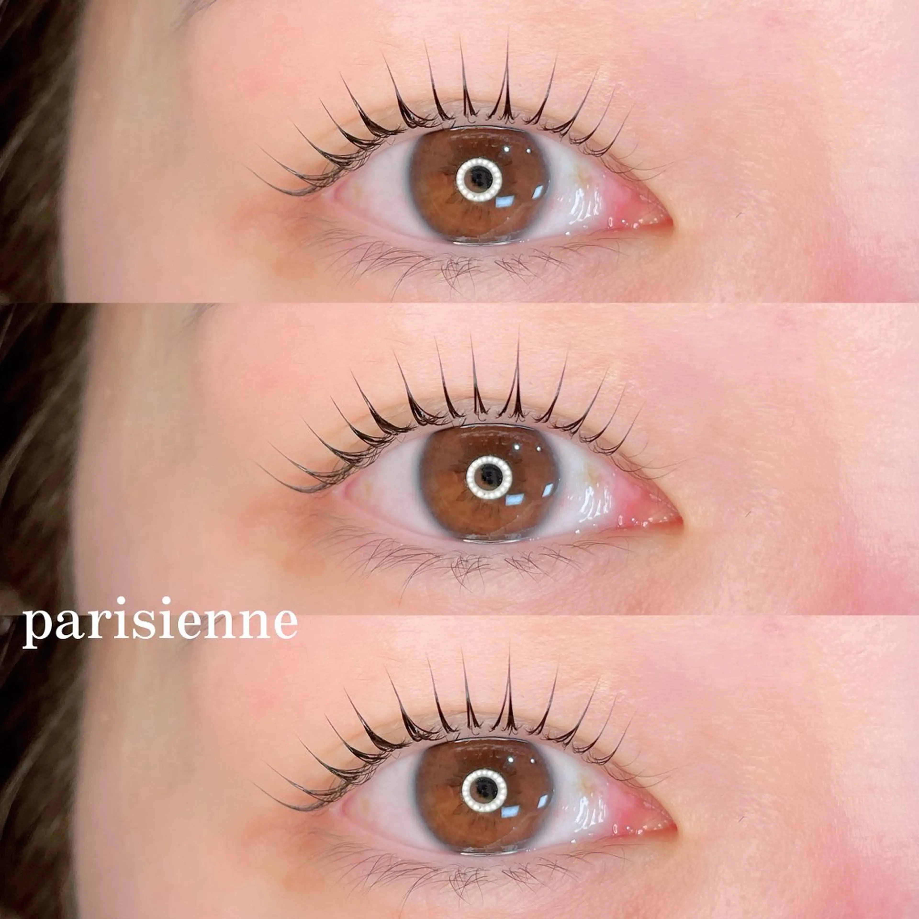 マツエク・マツパ パリジェンヌラッシュリフト マツパ パリジェンヌ/美眉 OLIVIA加藤のマツエク・マツパデザイン