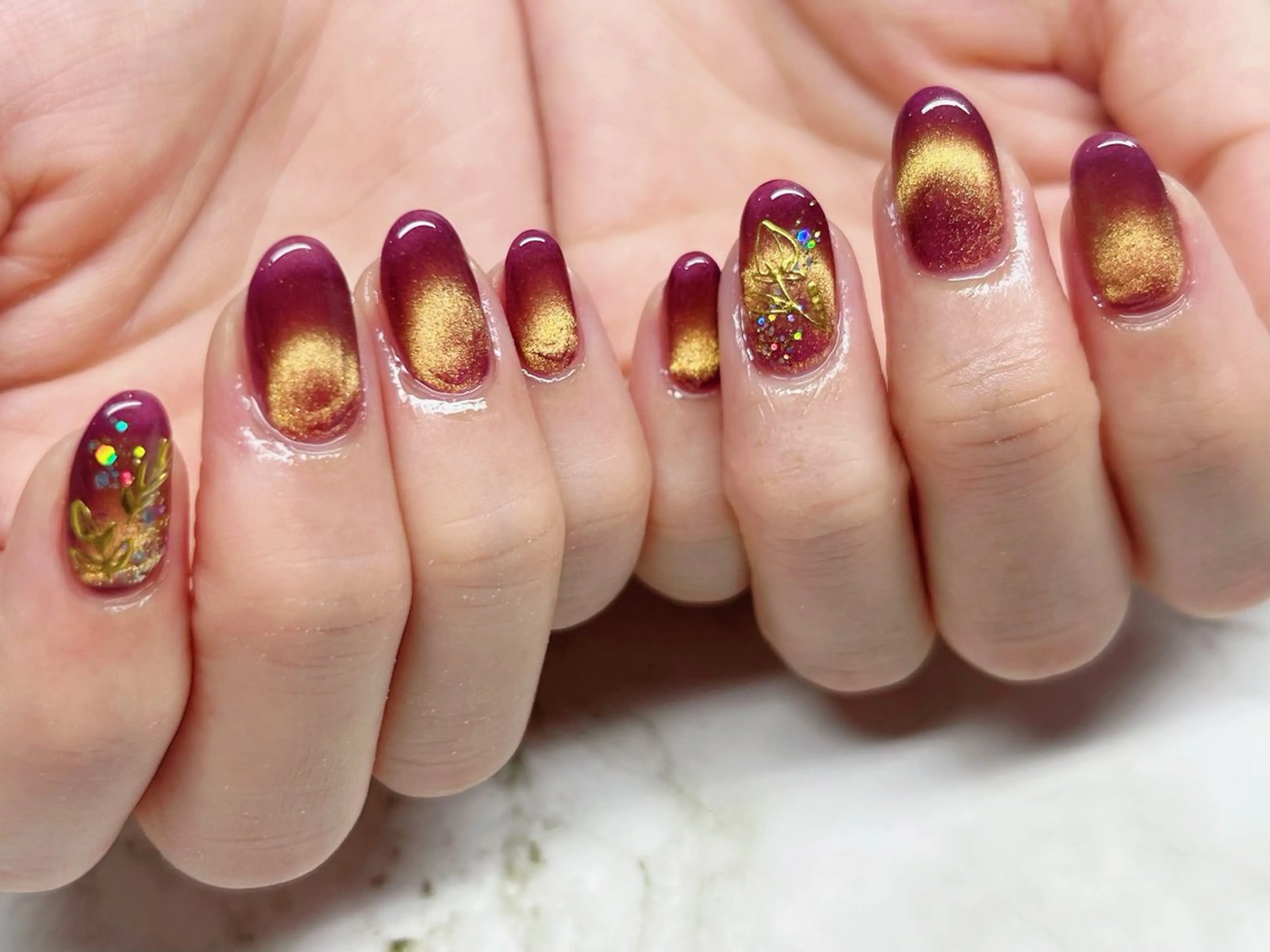 ネイル ハンドネイル NailSalon MAHINAのネイルデザイン