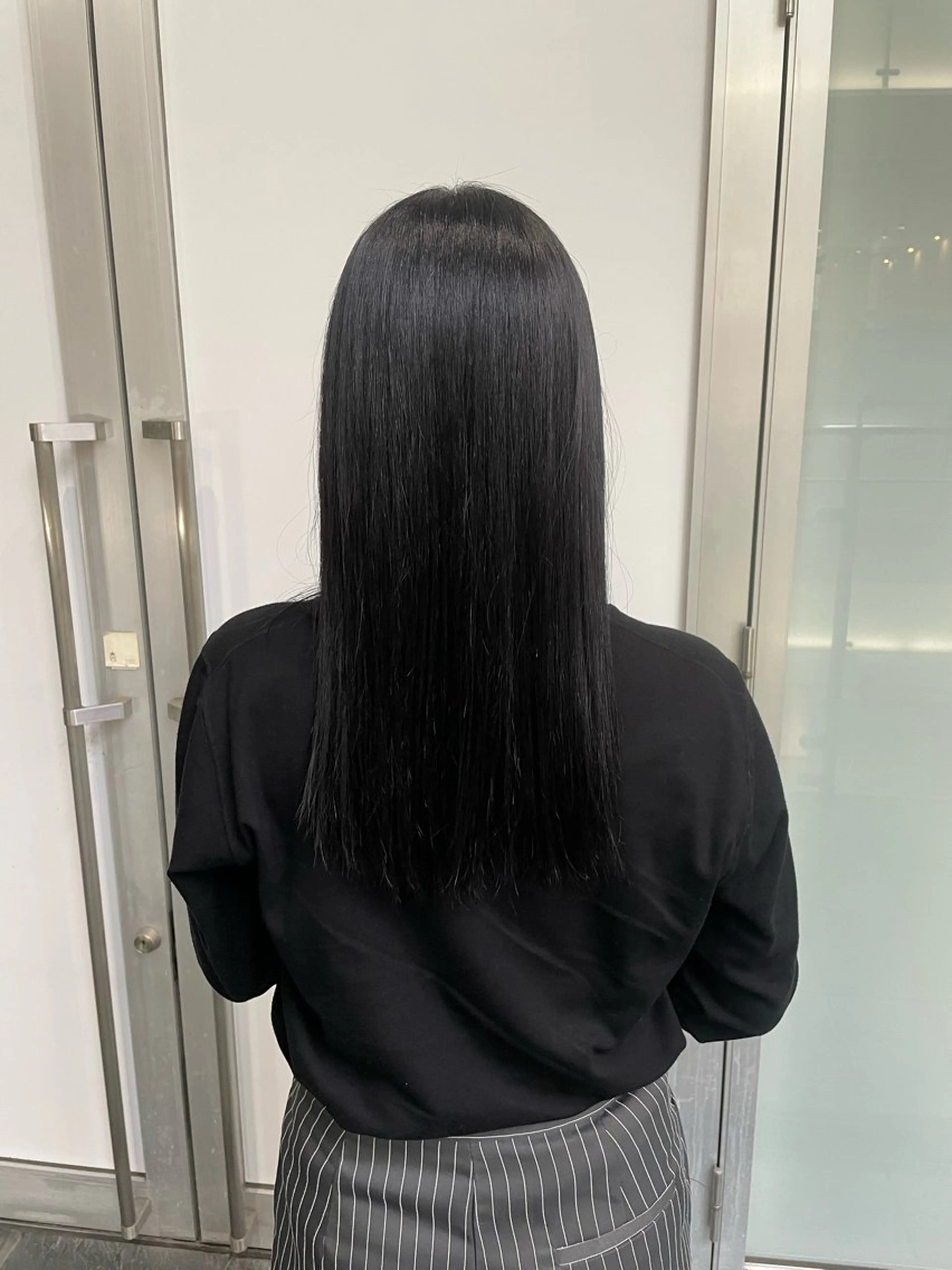 黒染め+3ステップトリートメントの写真