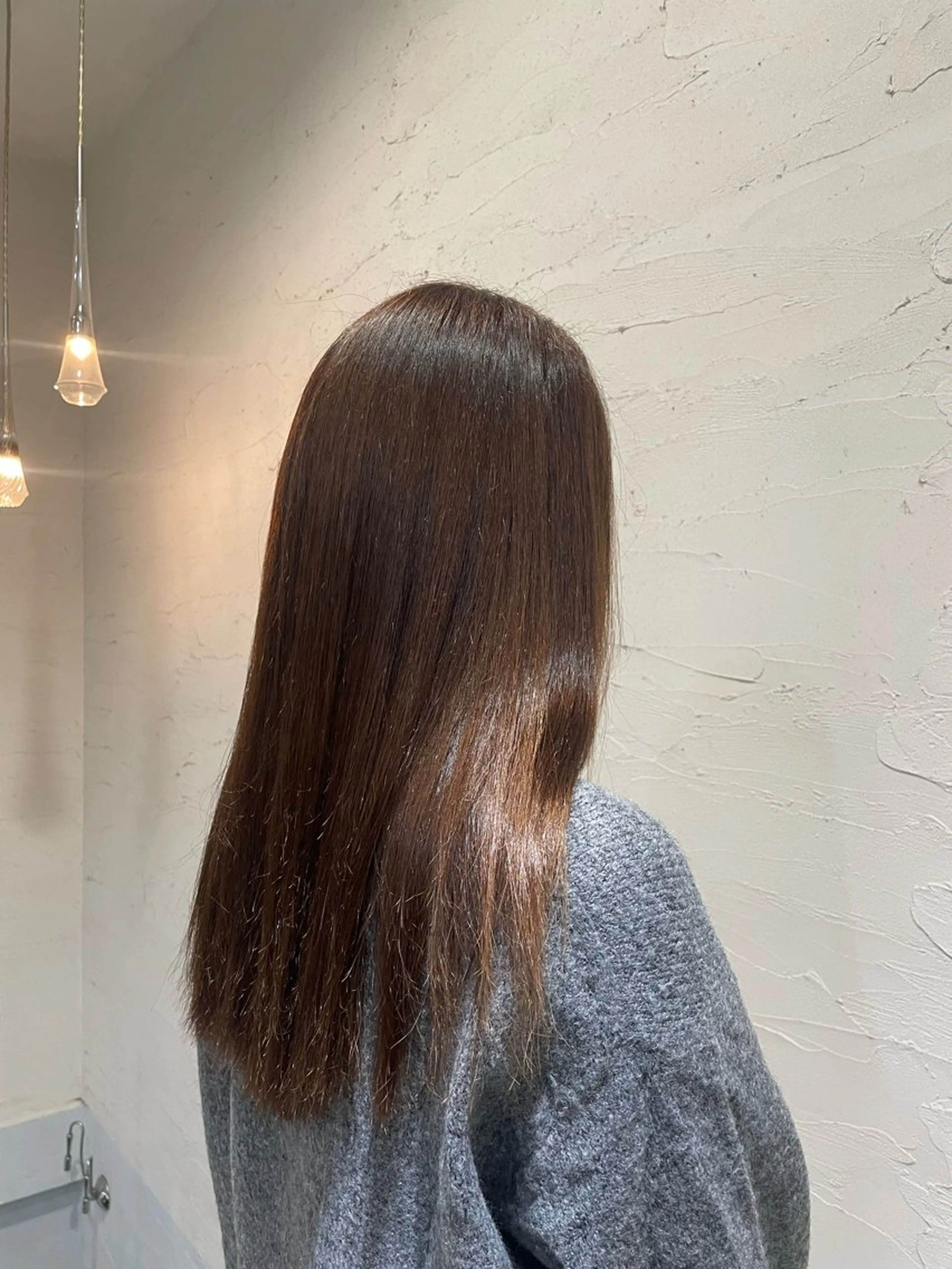 ロング トリートメント 村上 奈乃果のヘアスタイル