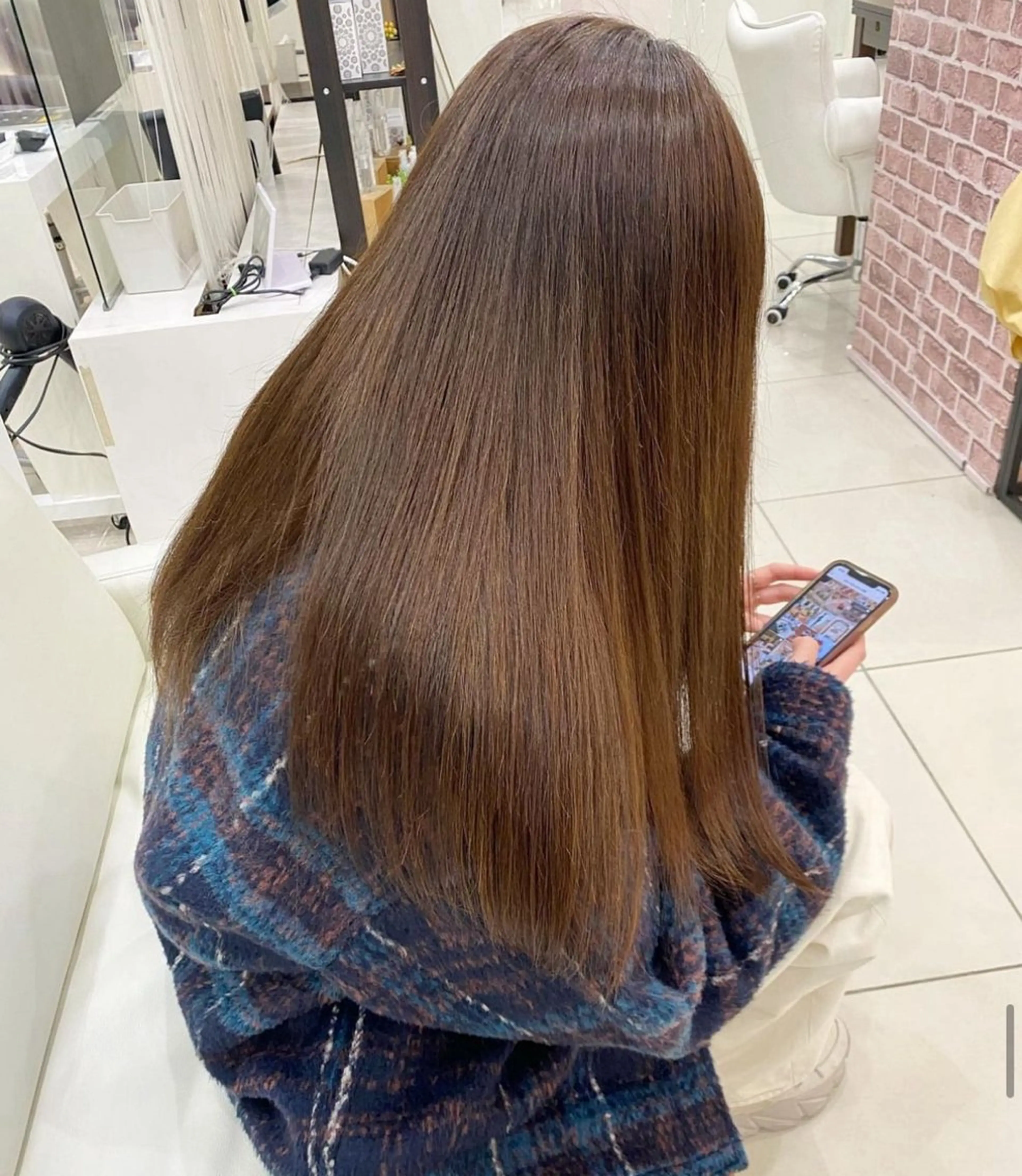 ロング カラー カット ヘアカラー トリートメント Happiness王寺店所属・ボブ、韓国特化型 ✨中野悠のヘアスタイル