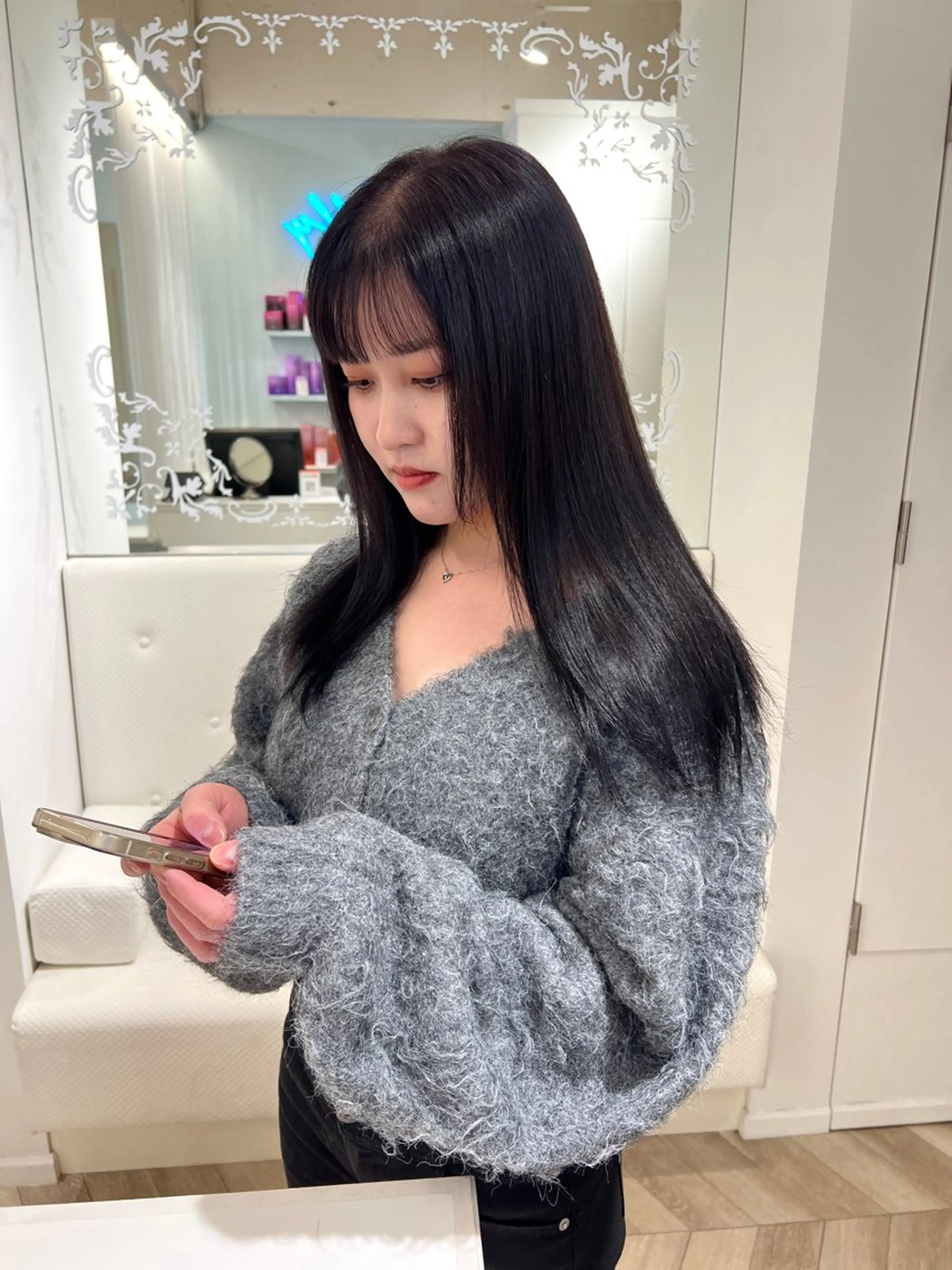 ロング カラー ♡ParveMix NANO♡のヘアスタイル