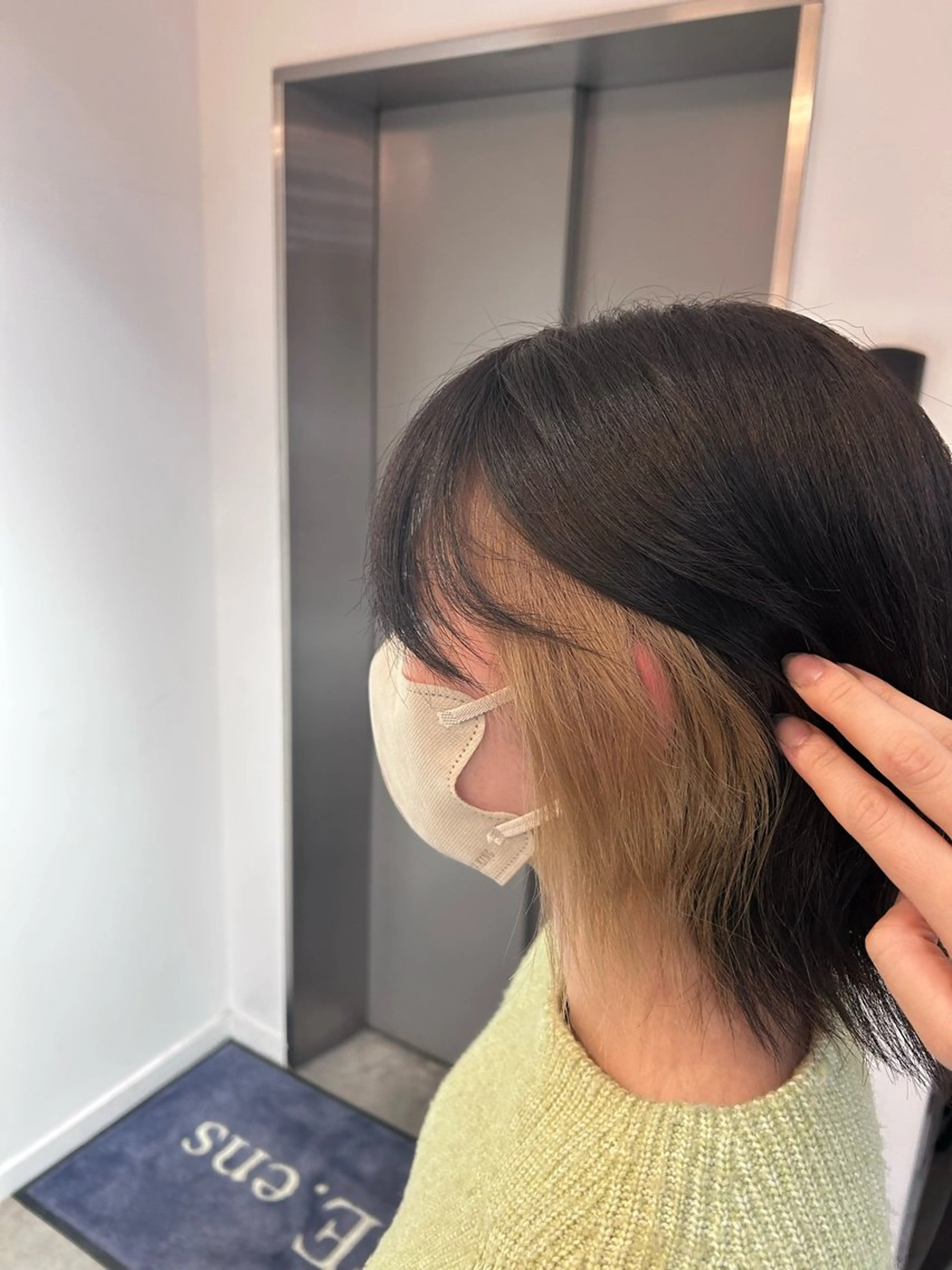 ショート ヘアカラー トリートメント 蓮池 愛海のヘアスタイル