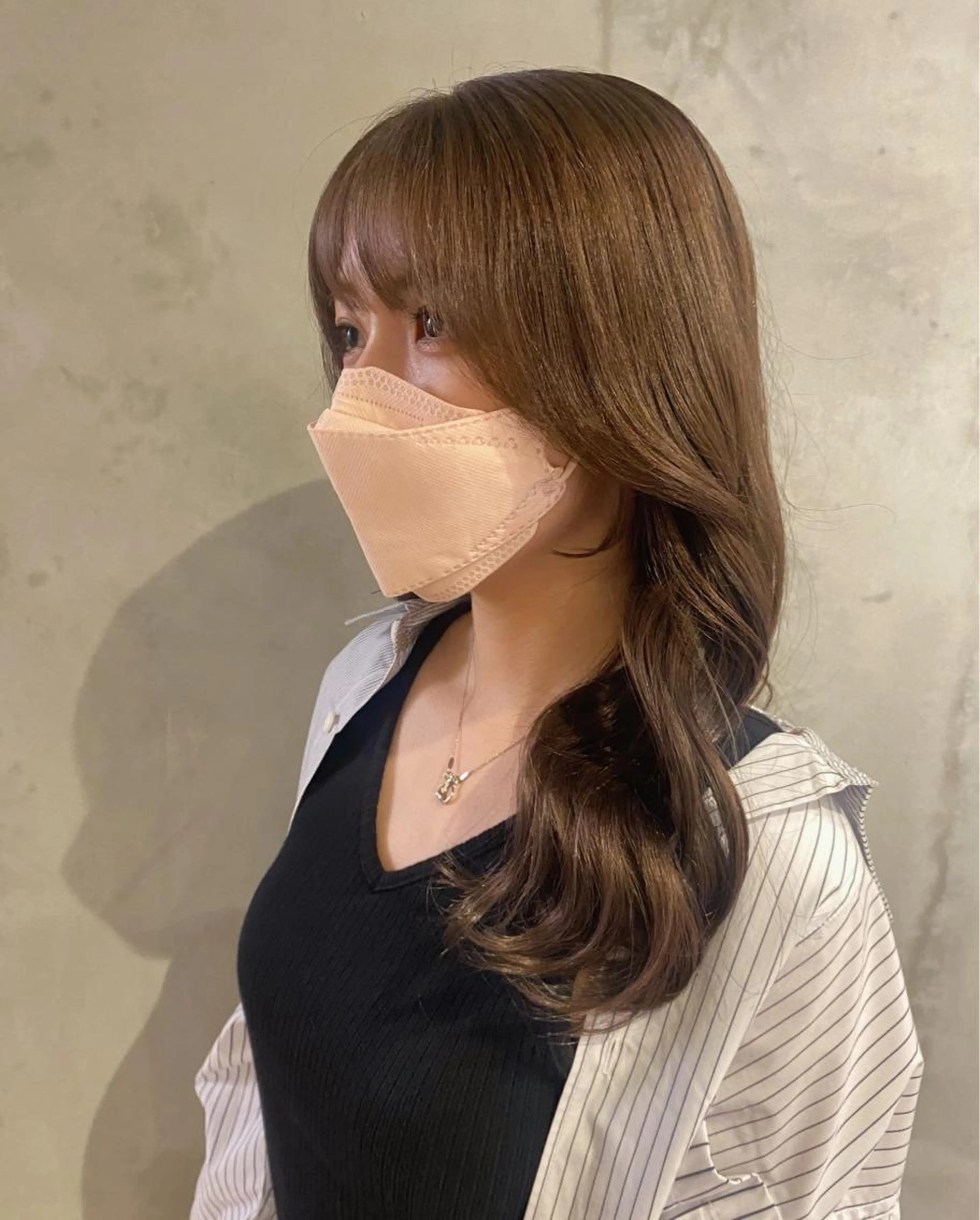 【✨🤍人気Ｎo.3クーポン🤍✨】カット ＋ 透明感アドミオカラーの写真