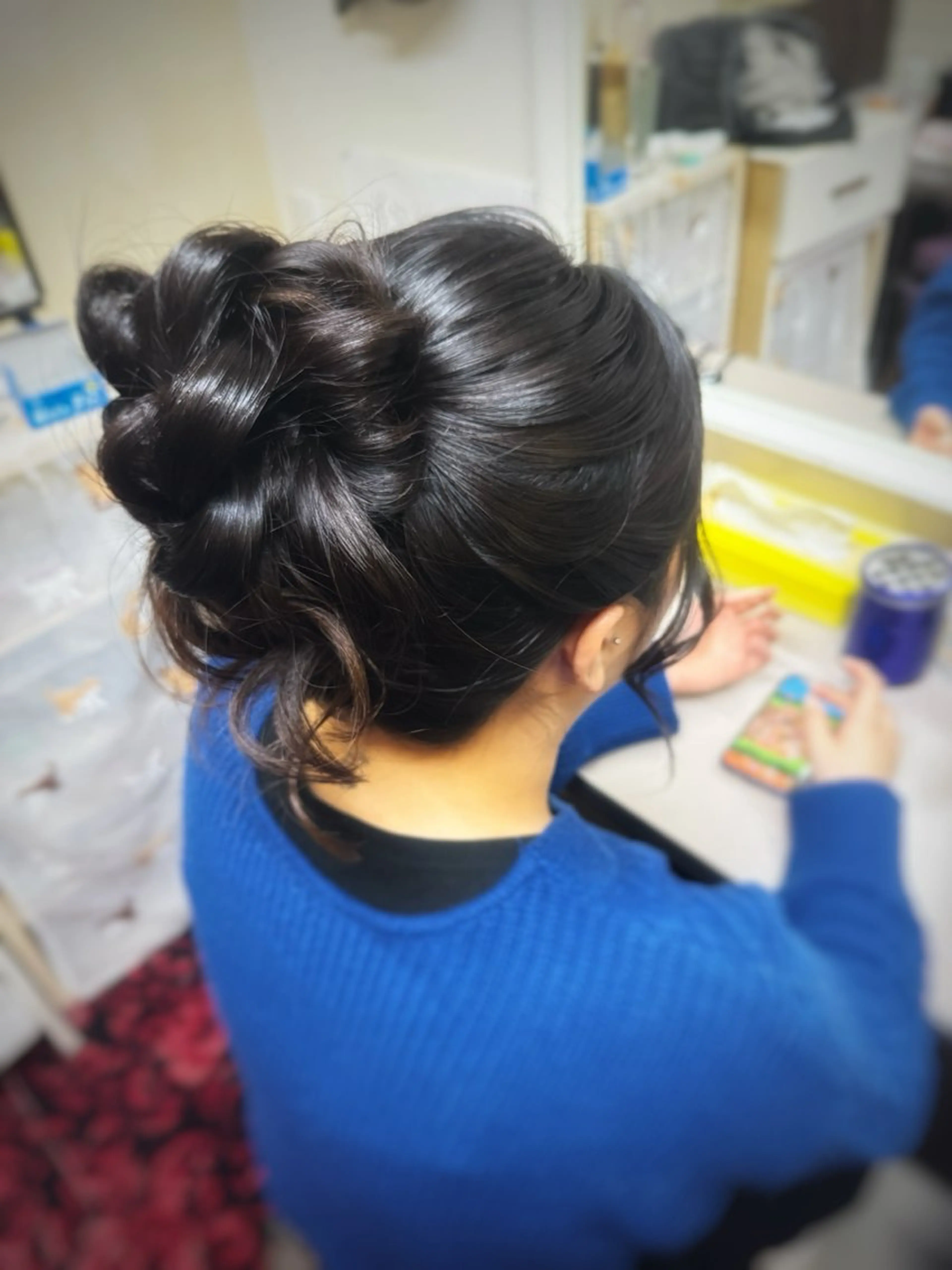 ロング ヘアアレンジ Room304所属・hair set AIRIのヘアスタイル