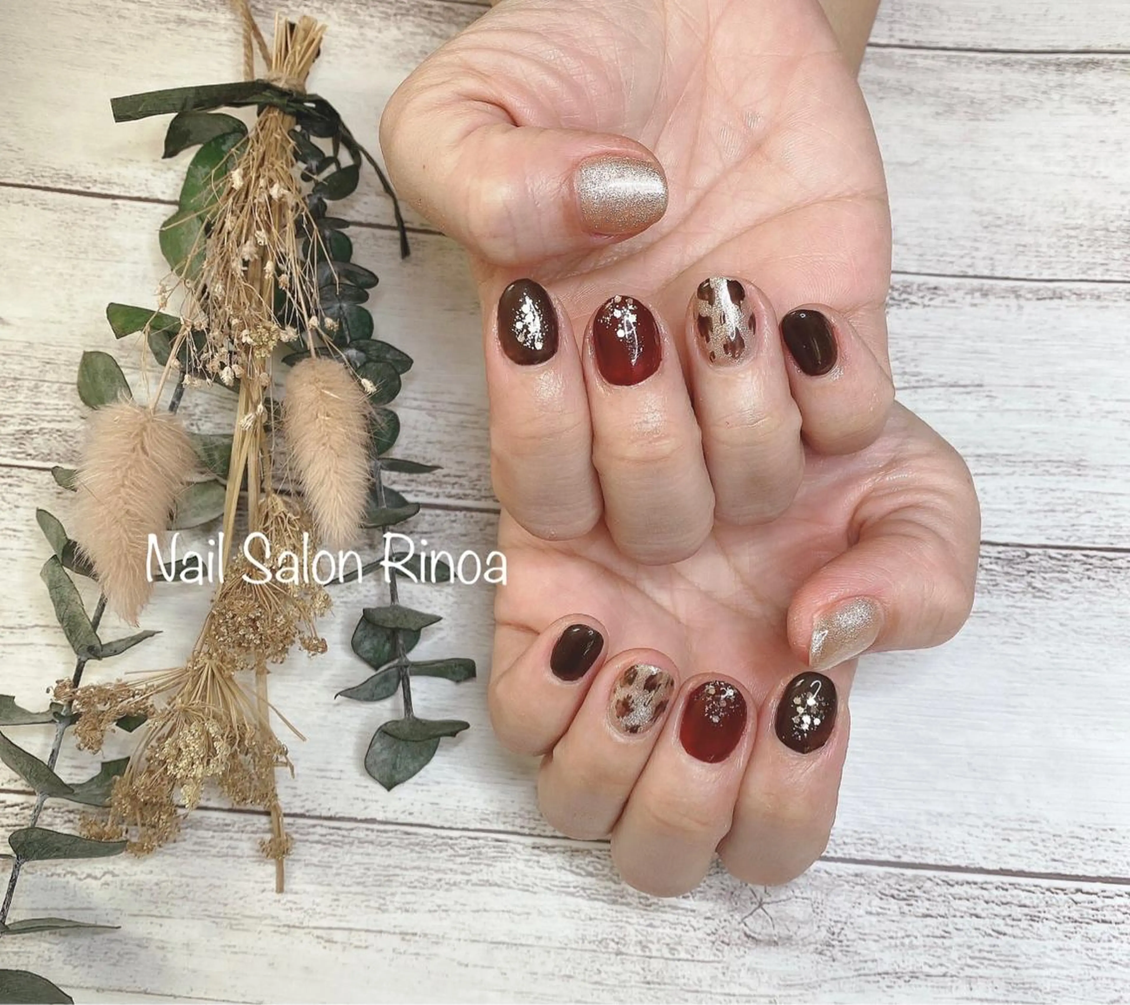 ネイル Nail Salon Rinoaのネイルデザイン