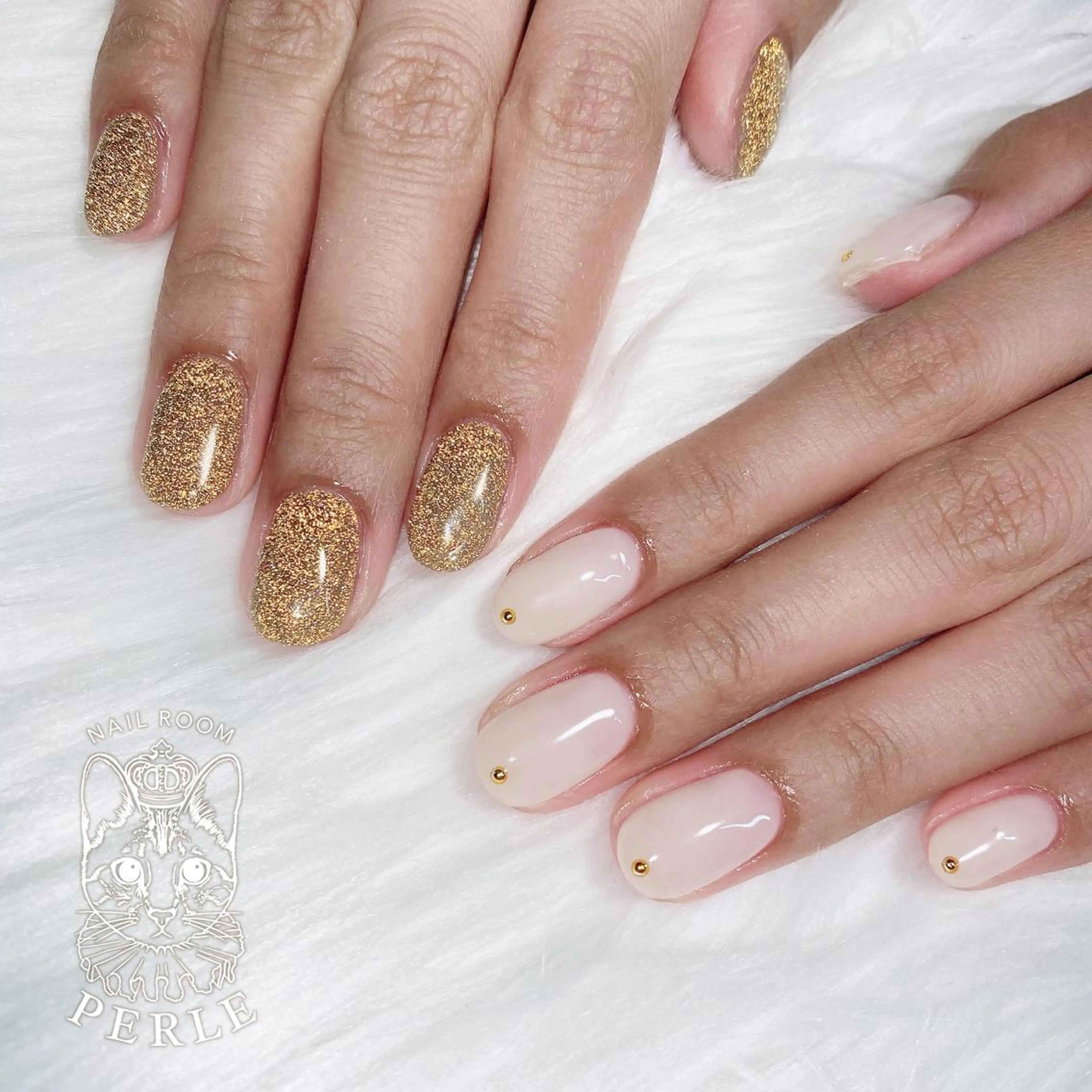 ネイル ハンドネイル nail room Perleのネイルデザイン