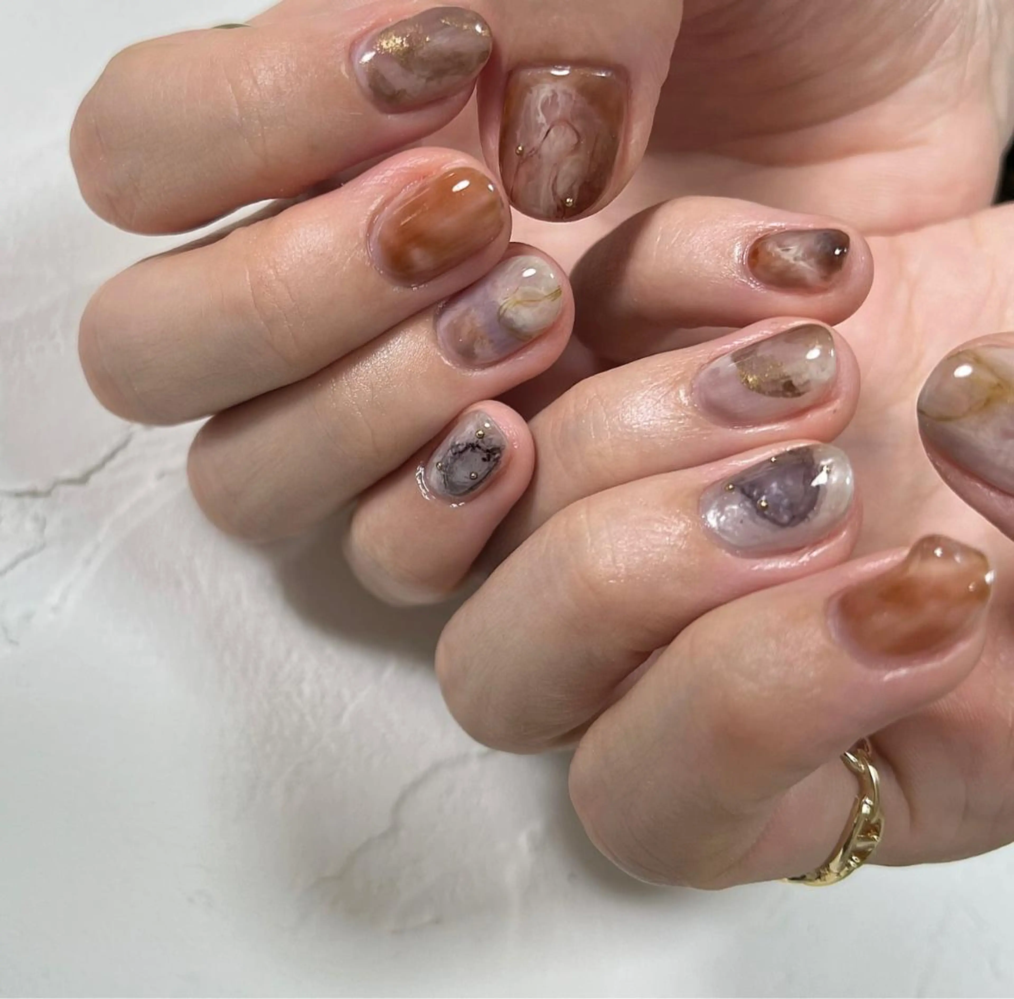 ネイル ハンドネイル ハンドケア nail salon una.のネイルデザイン