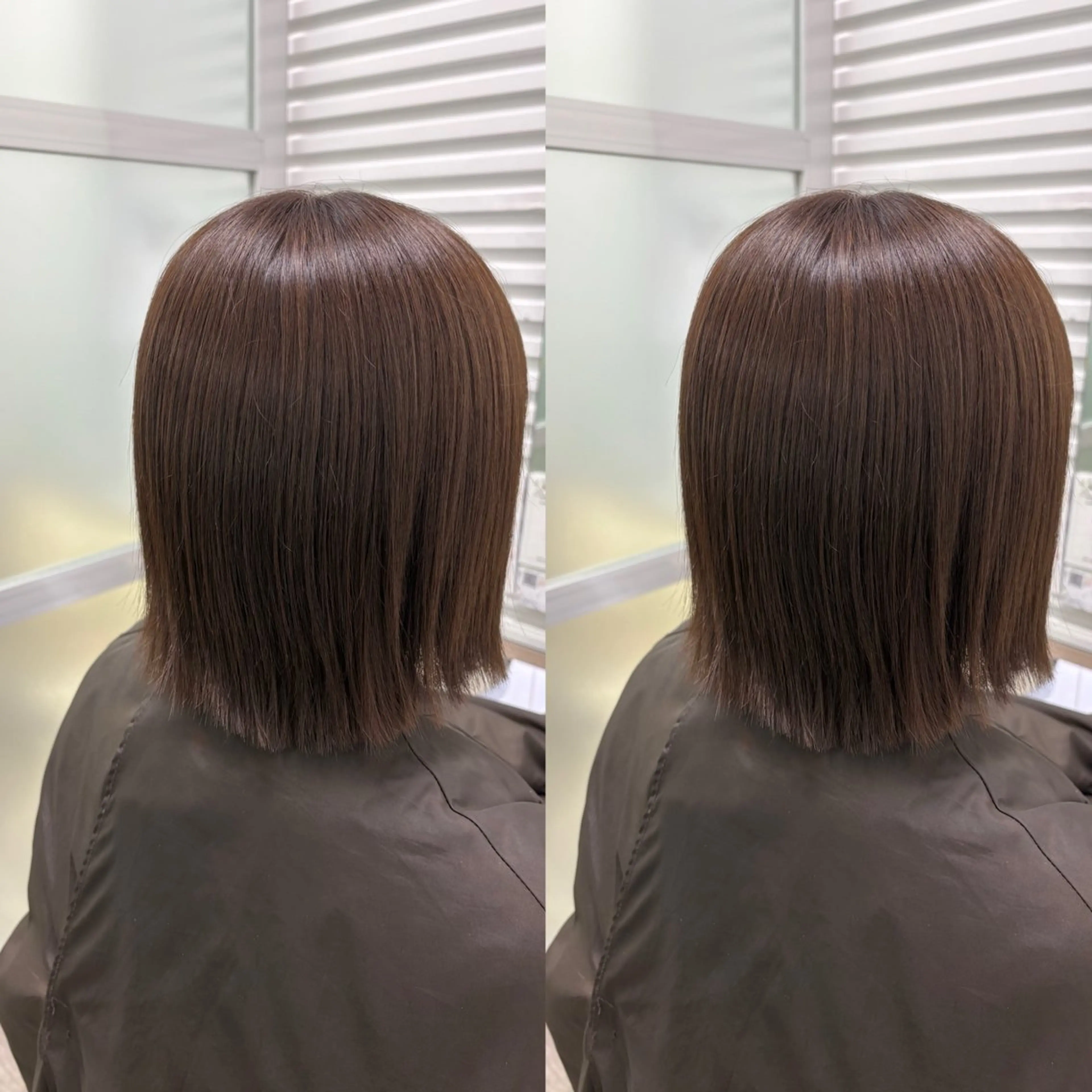 ショート カラー ブラウンカラー チョコレートブラウン モデル様募集中⭐️ みゆのヘアスタイル