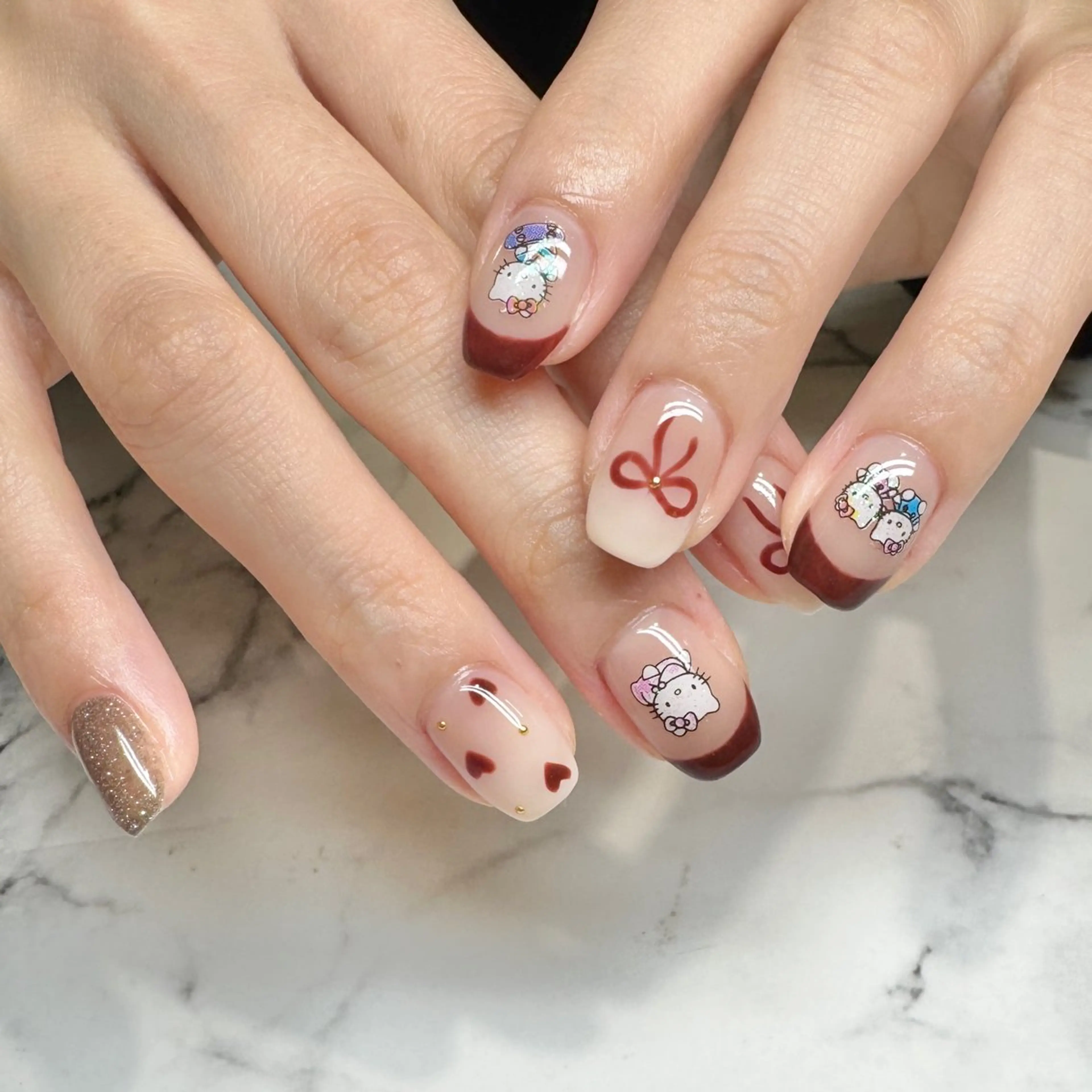 ネイル ハンドネイル タカハシ ☆パラジェルのネイルデザイン