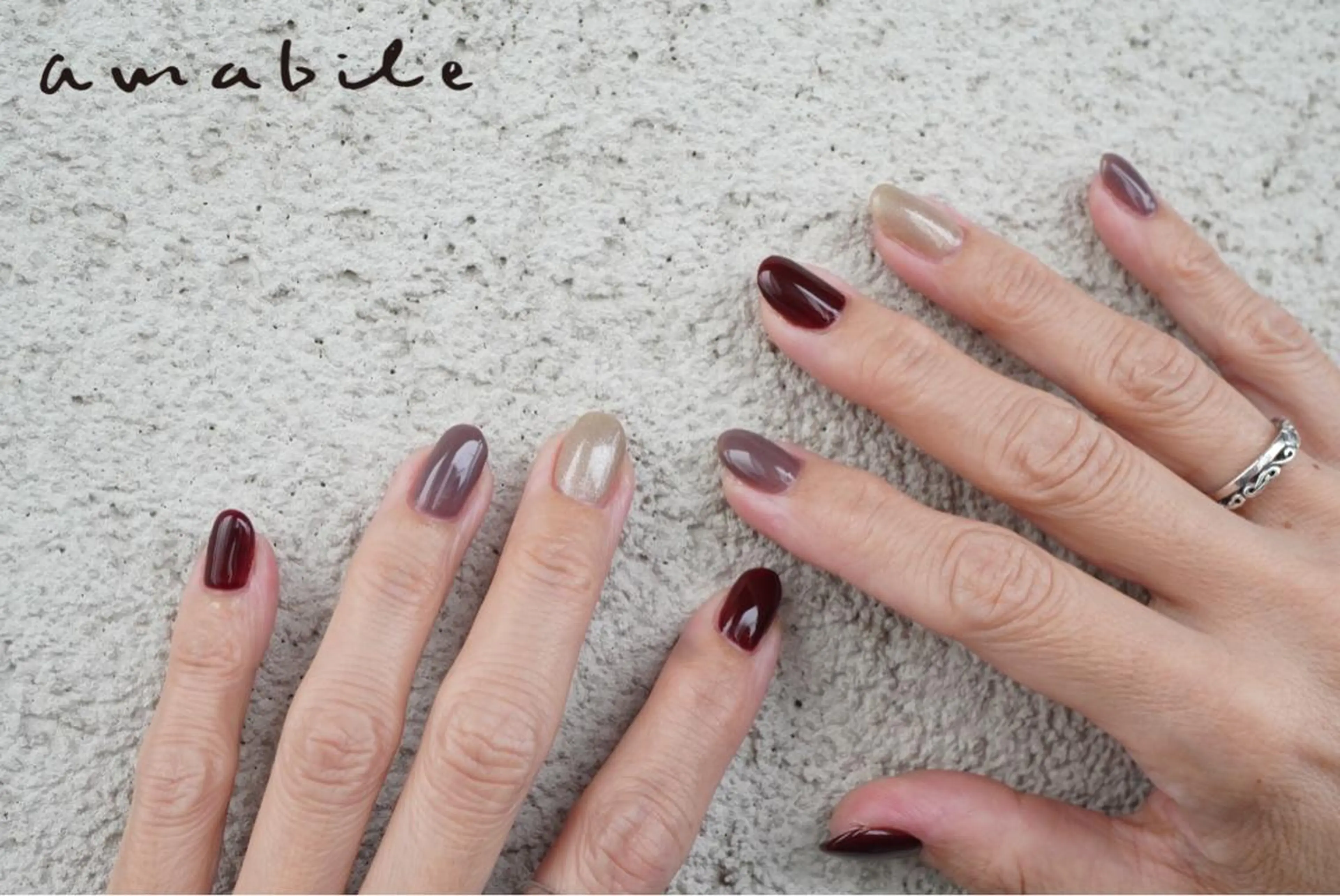 ネイル amabile nailのネイルデザイン