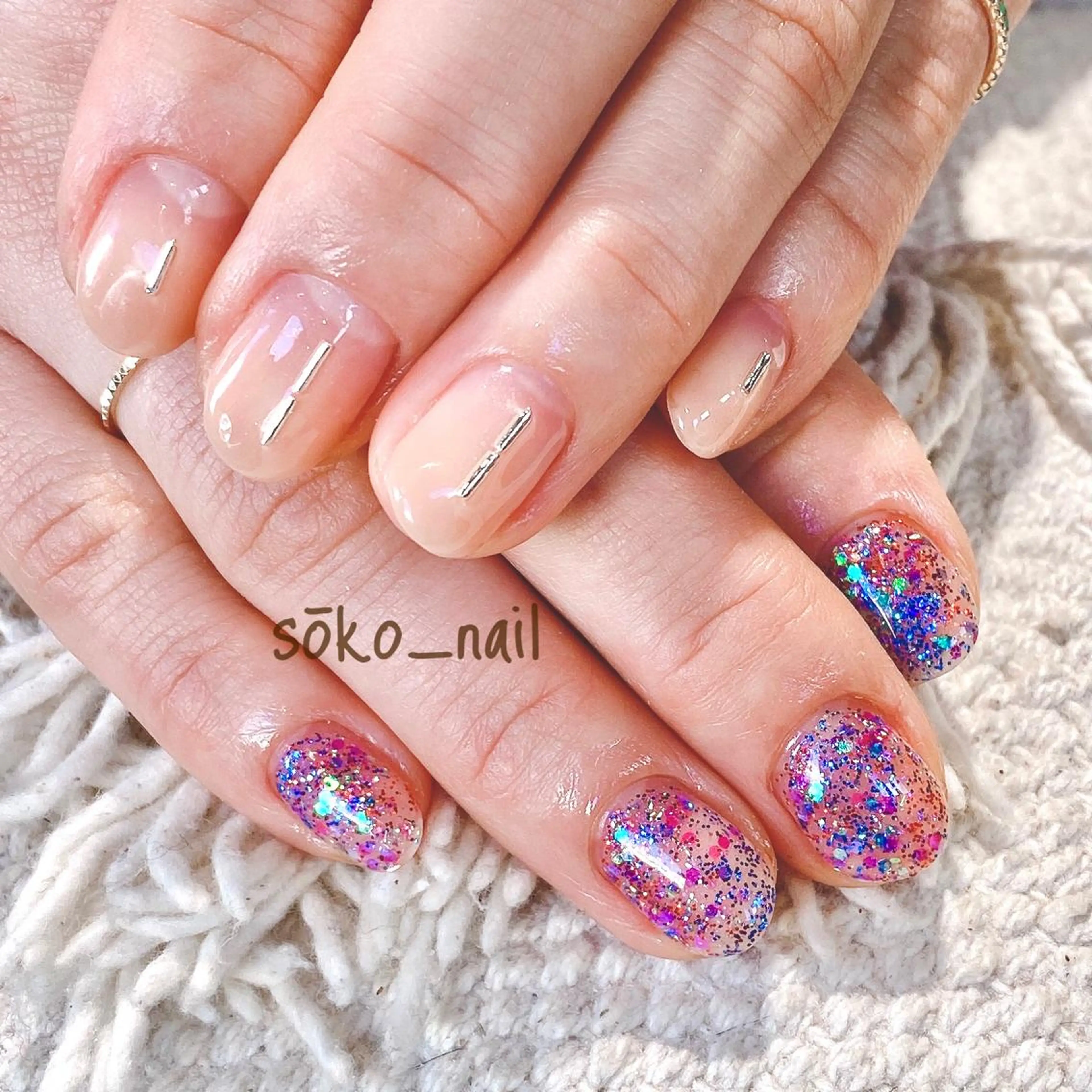 ネイル ハンドネイル sōko Hair&Nail Salon所属・megu  / sōko nailのネイルデザイン