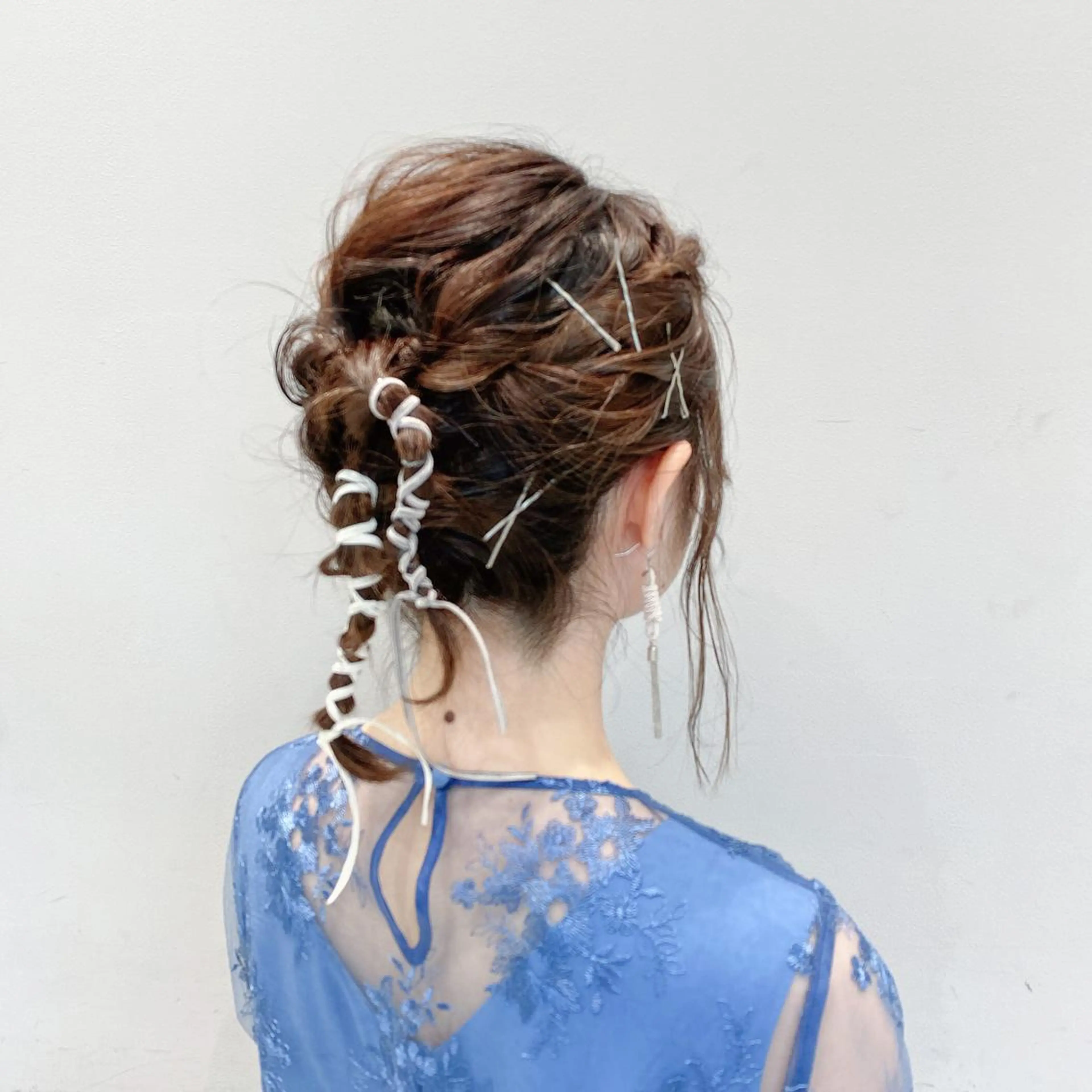 ヘアアレンジ 似合わせ艶髪カラー ❤️ハダユミのヘアスタイル