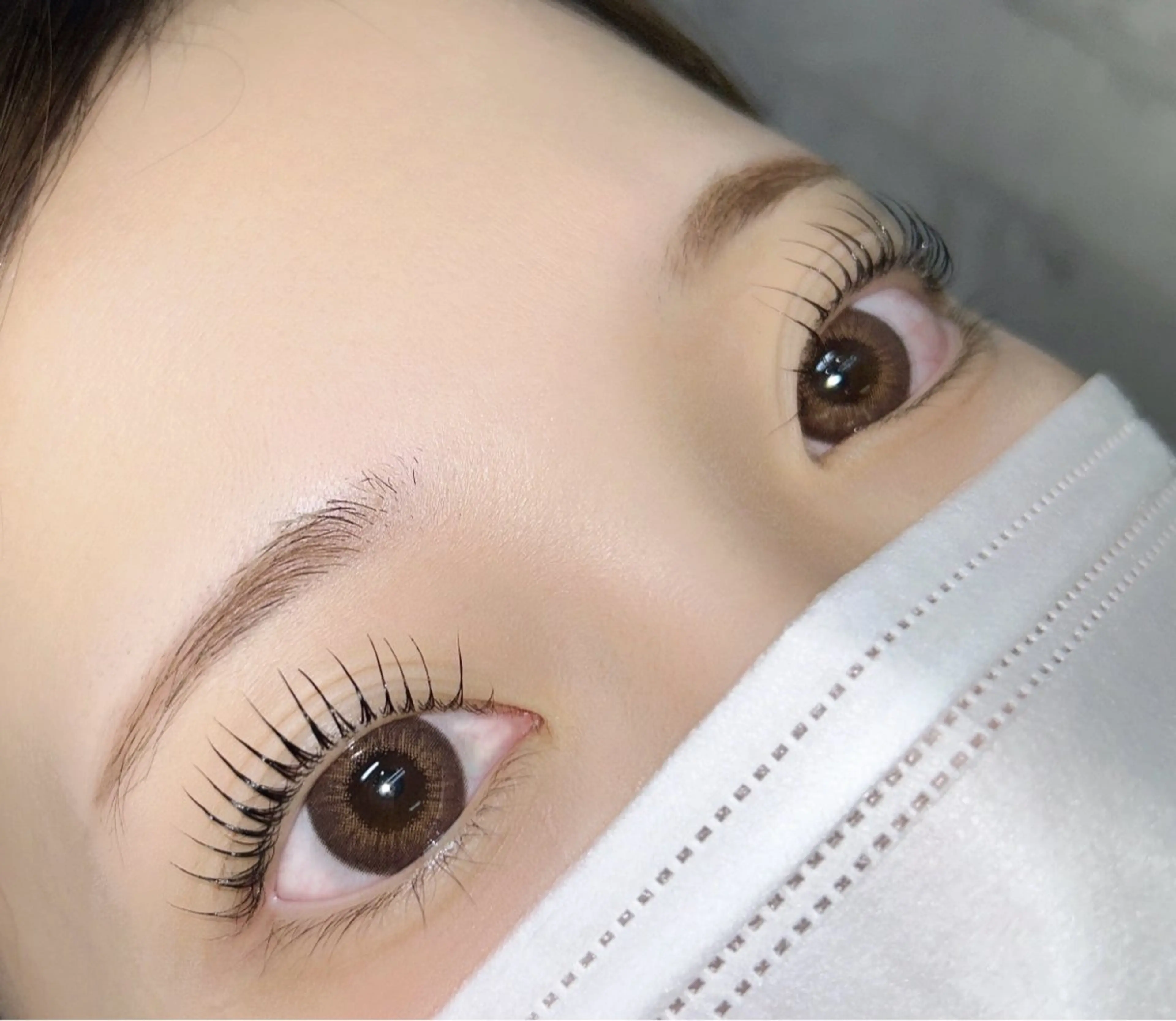 マツエク・マツパ パリジェンヌラッシュリフト MAQUIA東加古川 玉田のマツエク・マツパデザイン