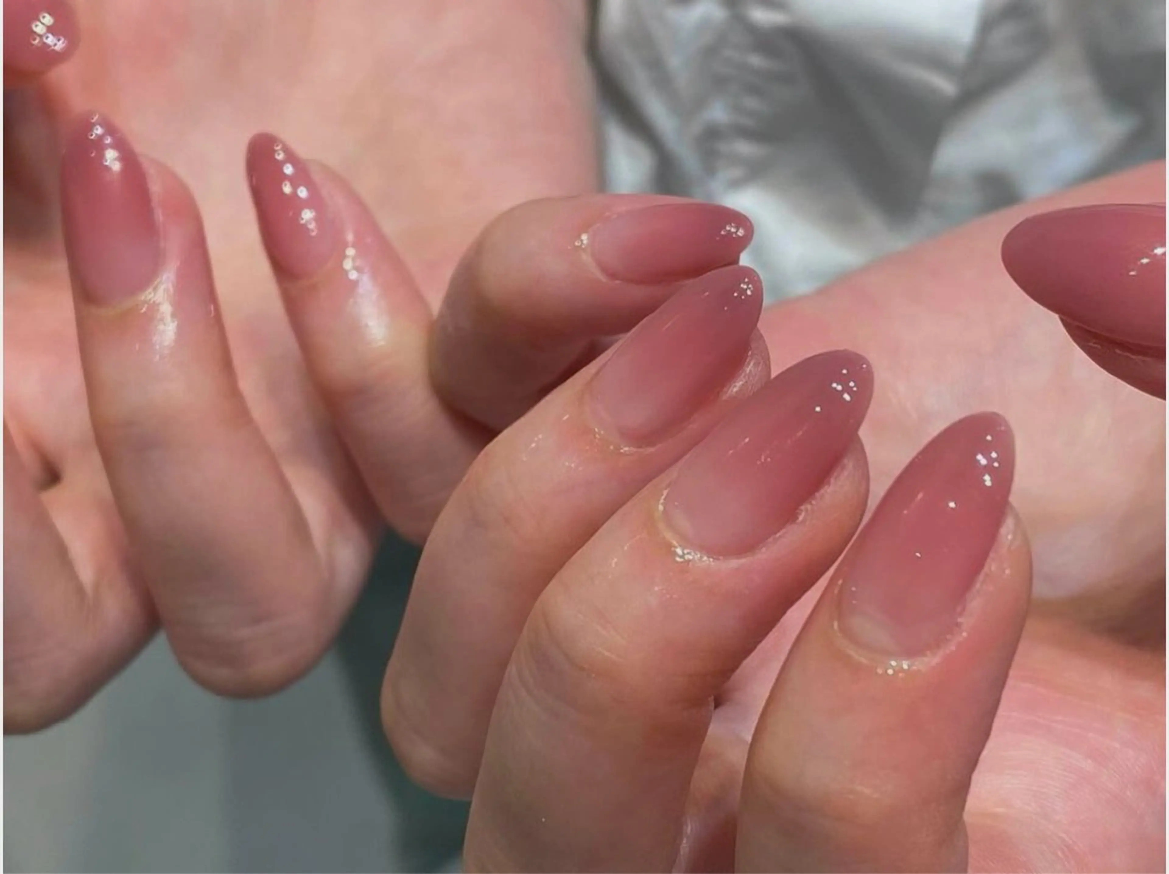 ナチュラルな美爪🩰‎🤍グラデーションコースの写真