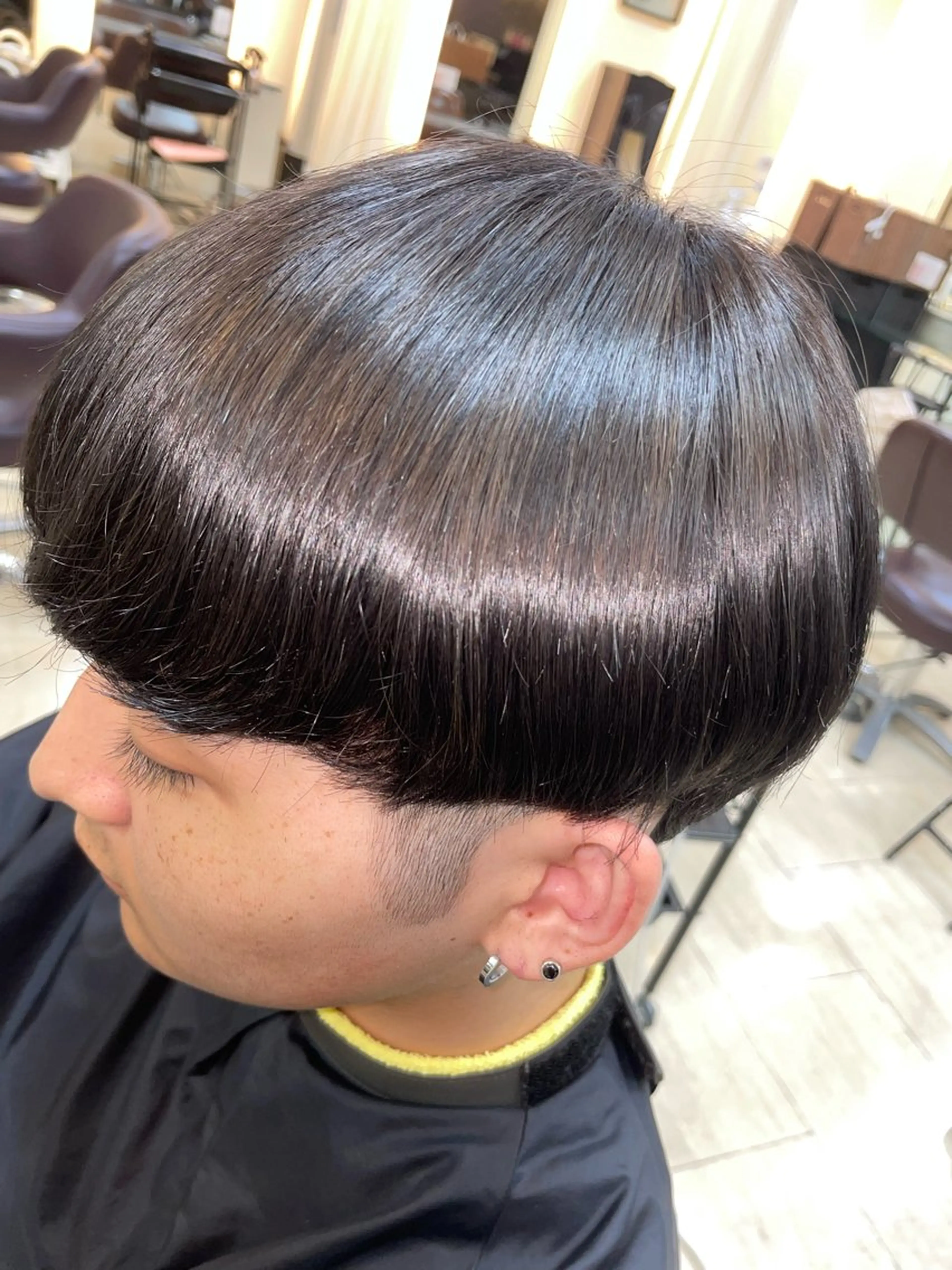 カラー メンズ 東田 篤希のヘアスタイル