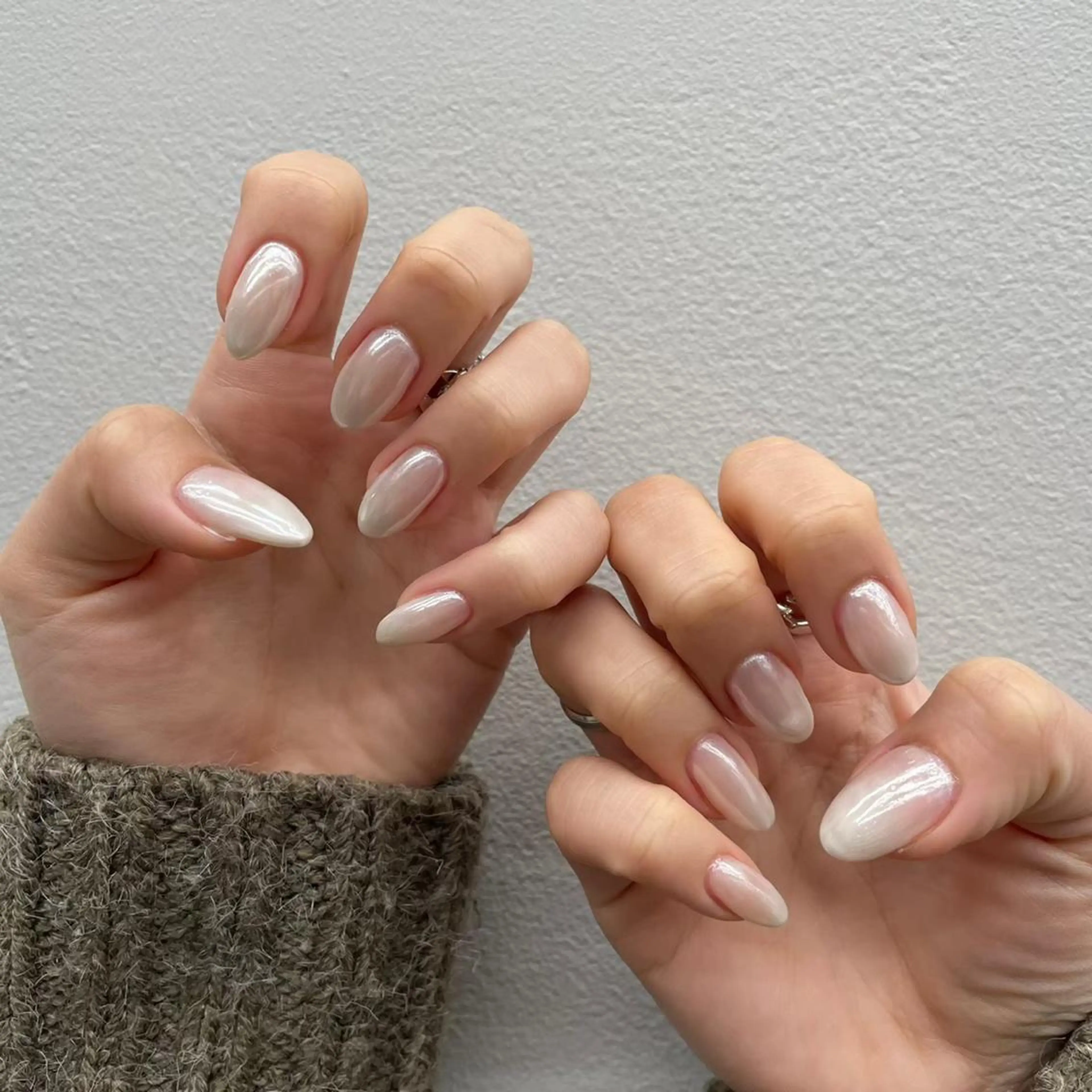 🌈長さ出しやり放題＋シンプルネイル✨オフ込み💅→9900円👀✨の写真