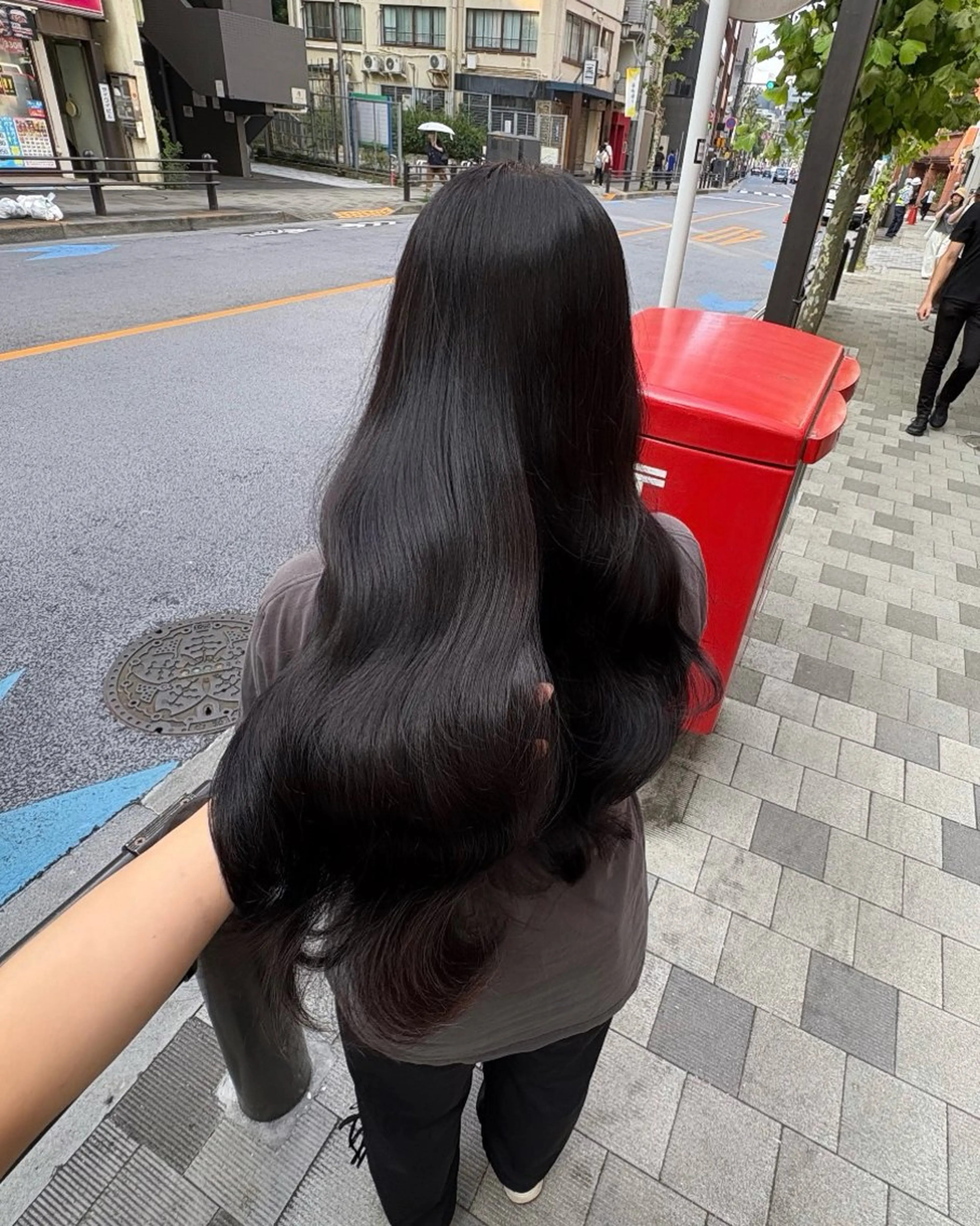 ロング カラー mai @ma_____iiのヘアスタイル