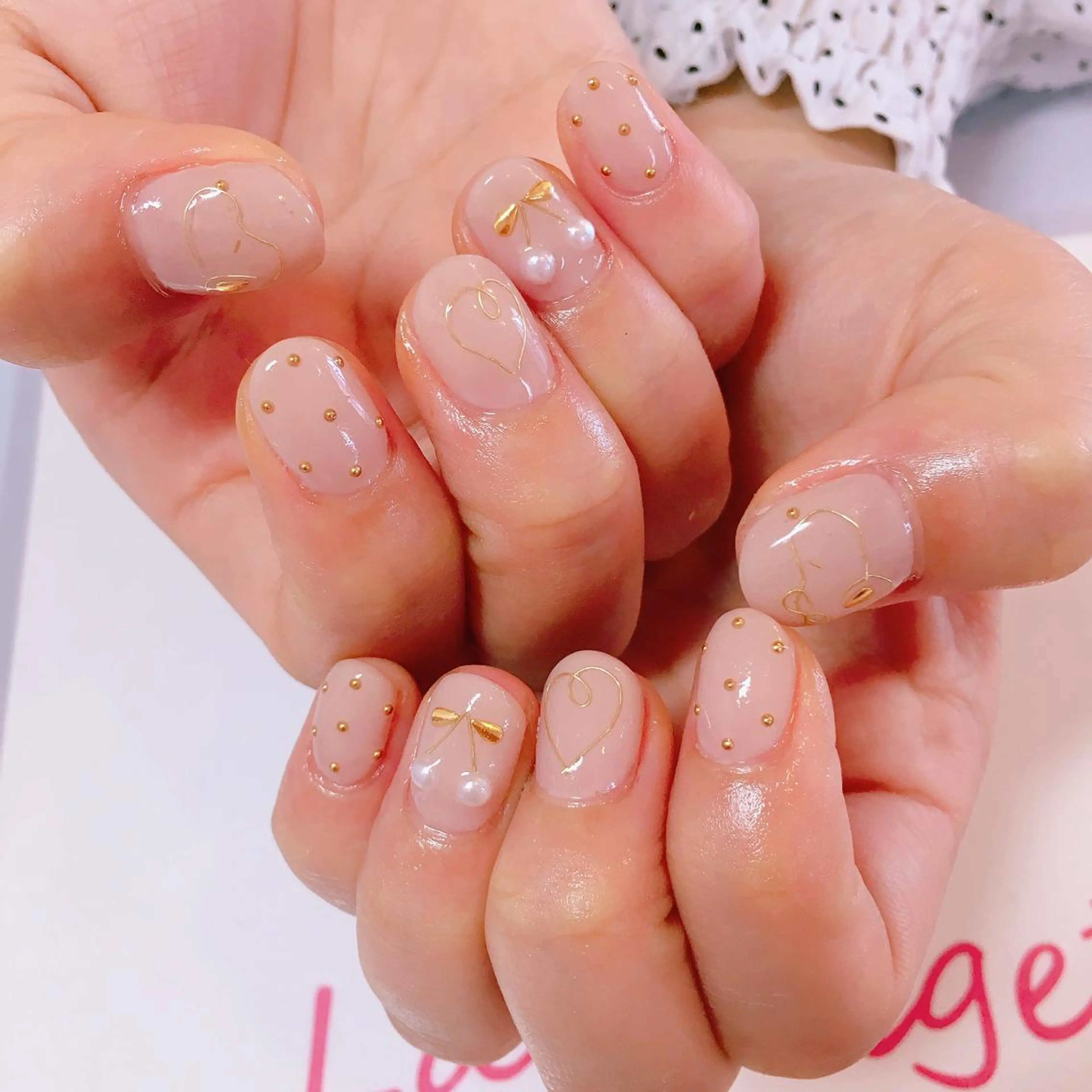 ネイル La neige* yuki 🥯🍑のネイルデザイン