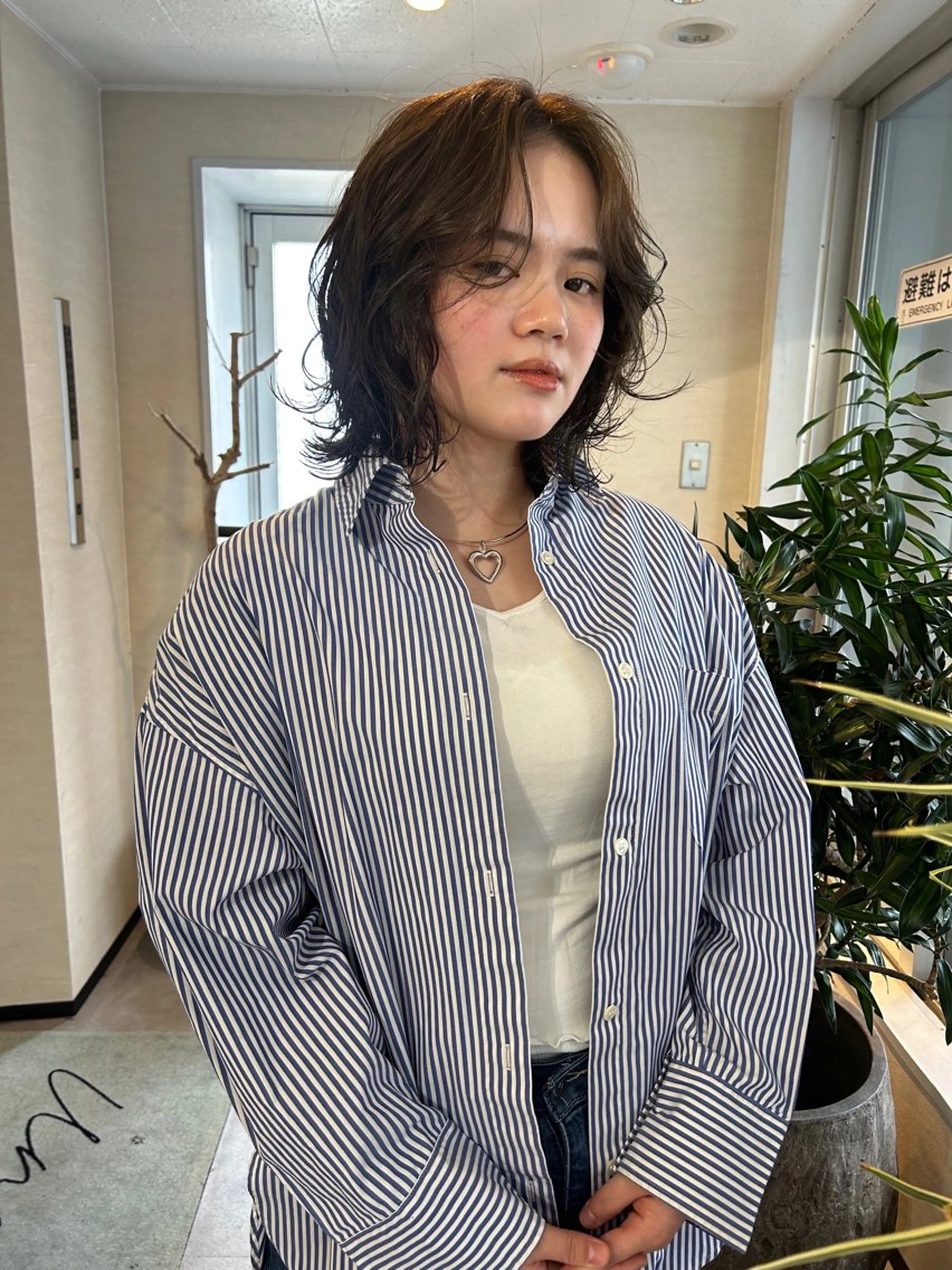 ショート カラー パーマ 林 浩太郎のヘアスタイル