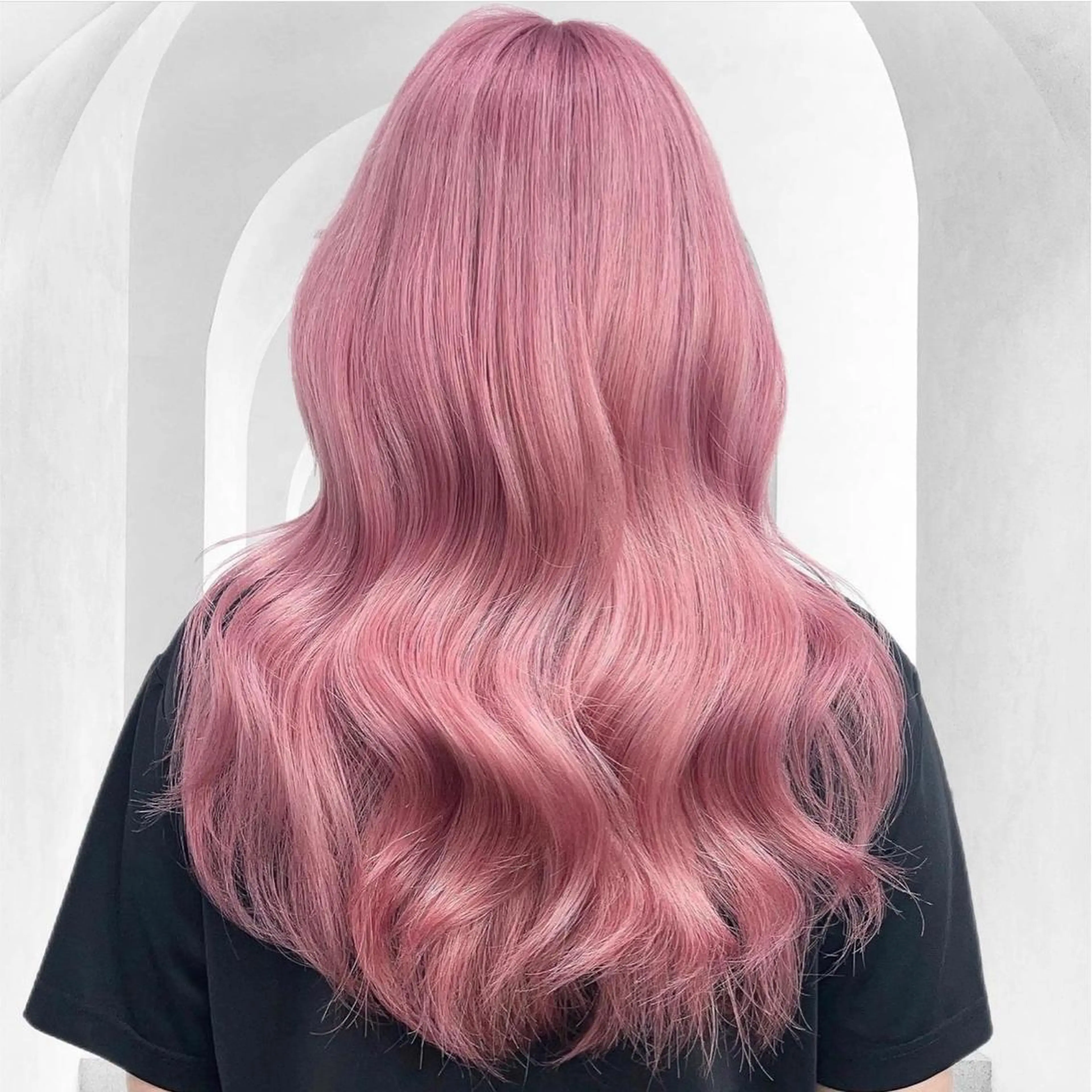 ロング 🎀韓国スリムタッキ 羽エクステ🎀kiiのヘアスタイル