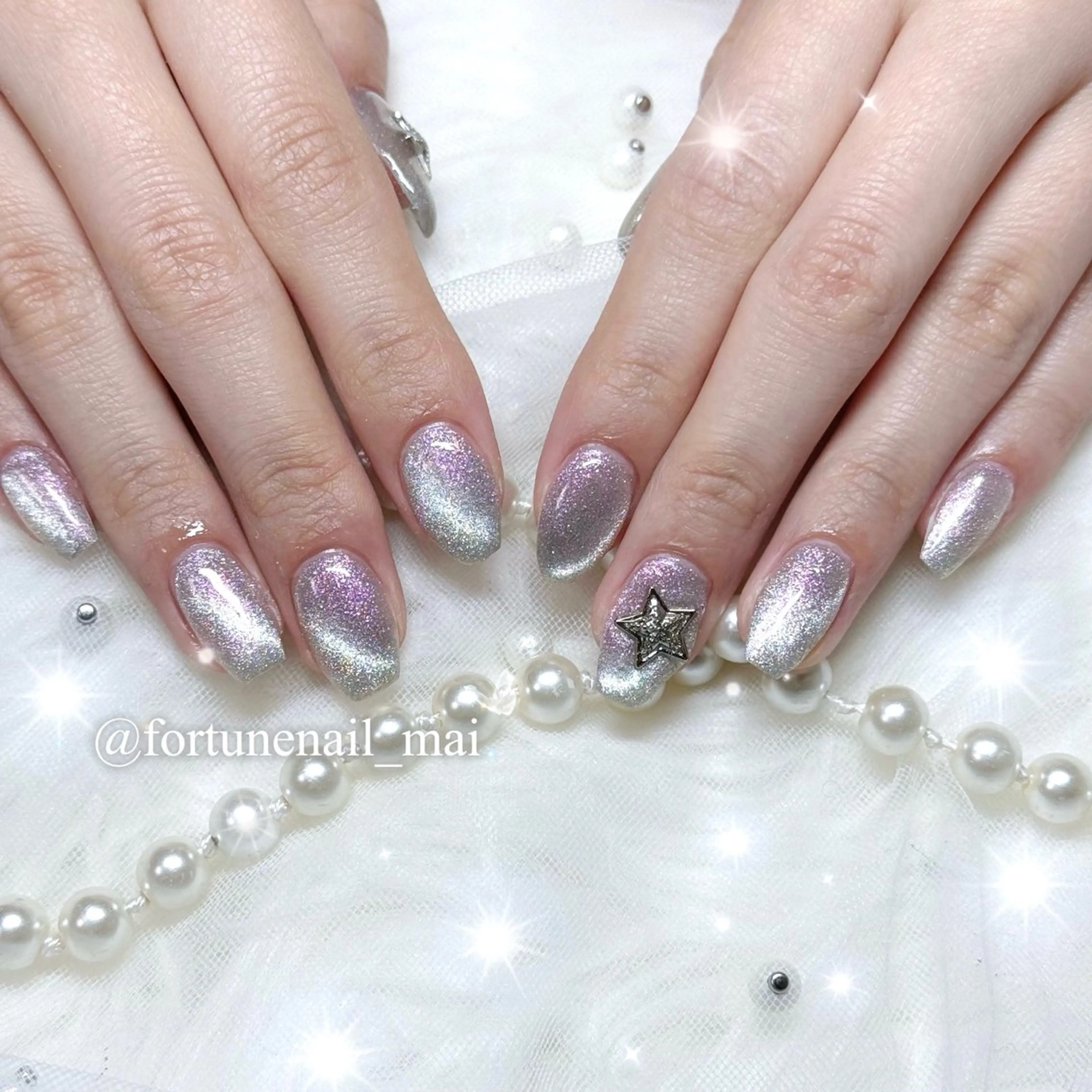 ネイル ハンドネイル 🎀Mai 🎀1/23空✩.*のネイルデザイン