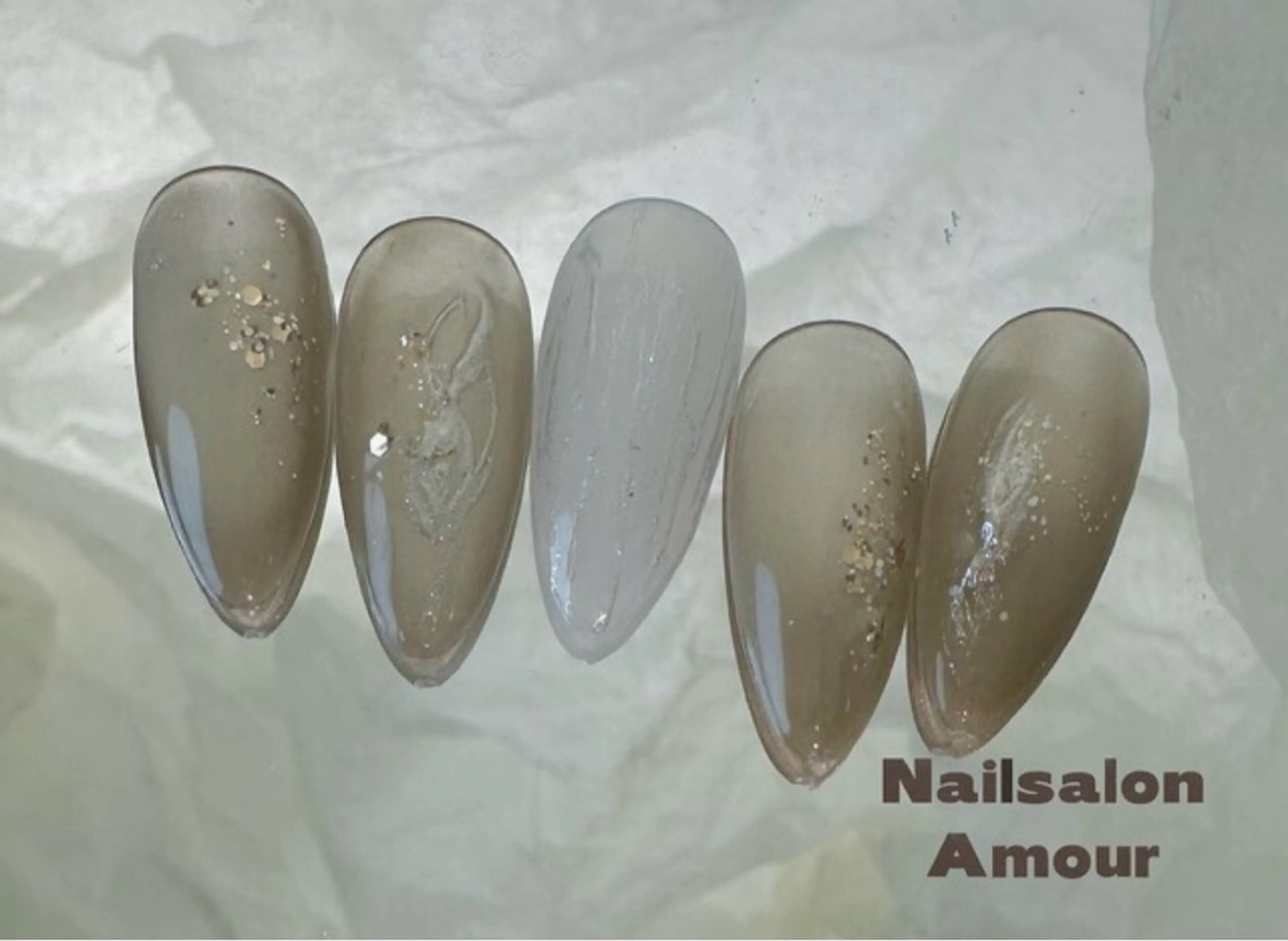 ネイル ハンドネイル 🫧 はる🩵のネイルデザイン