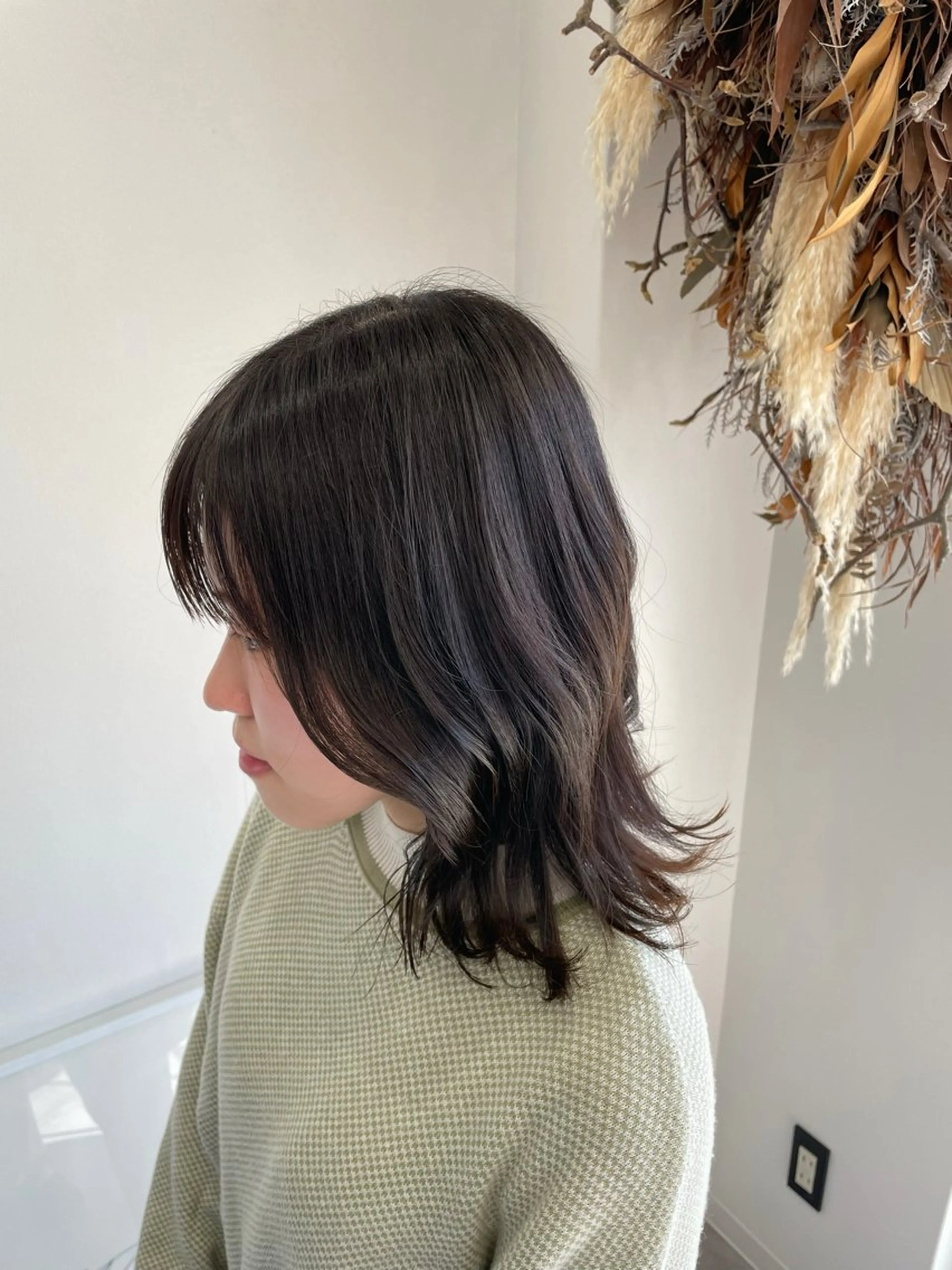 カラー 透明感カラー ヘアカラー 🫧垢抜けヘア🫧 工藤真愛のヘアスタイル