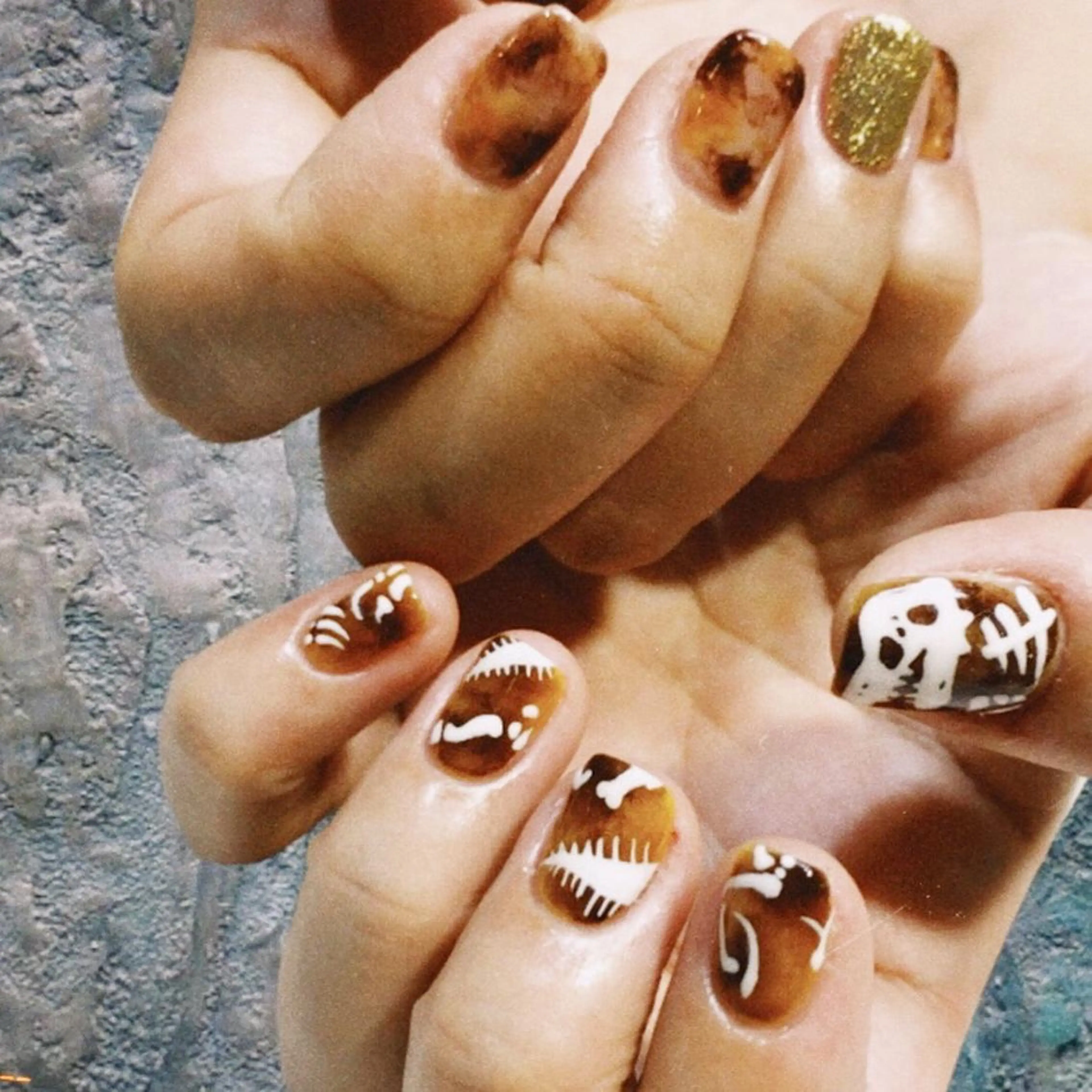 ネイル ハンドネイル 新井 ひなののネイルデザイン