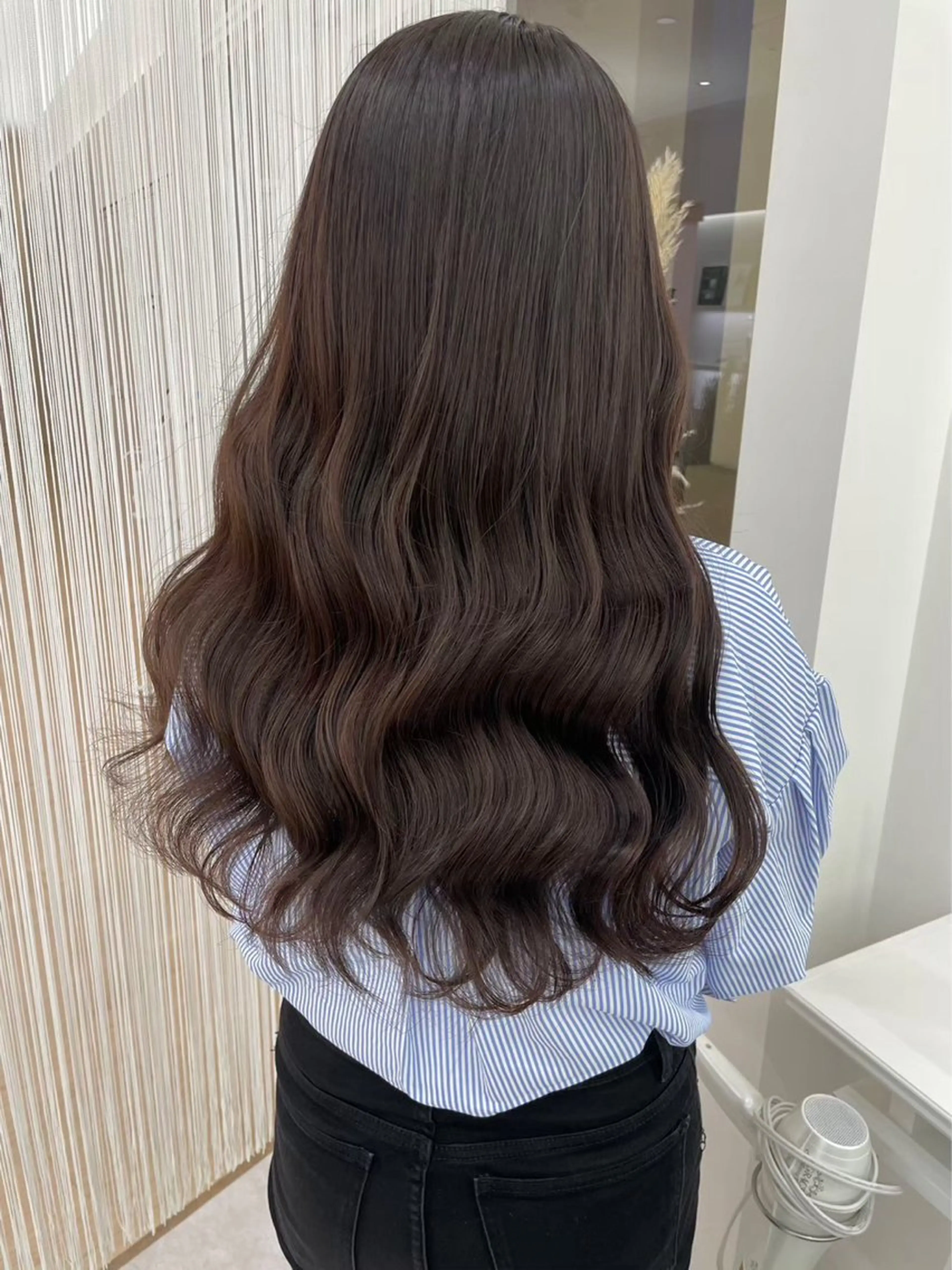 ロング カラー Parve  Mix 🫧梶川虹のヘアスタイル