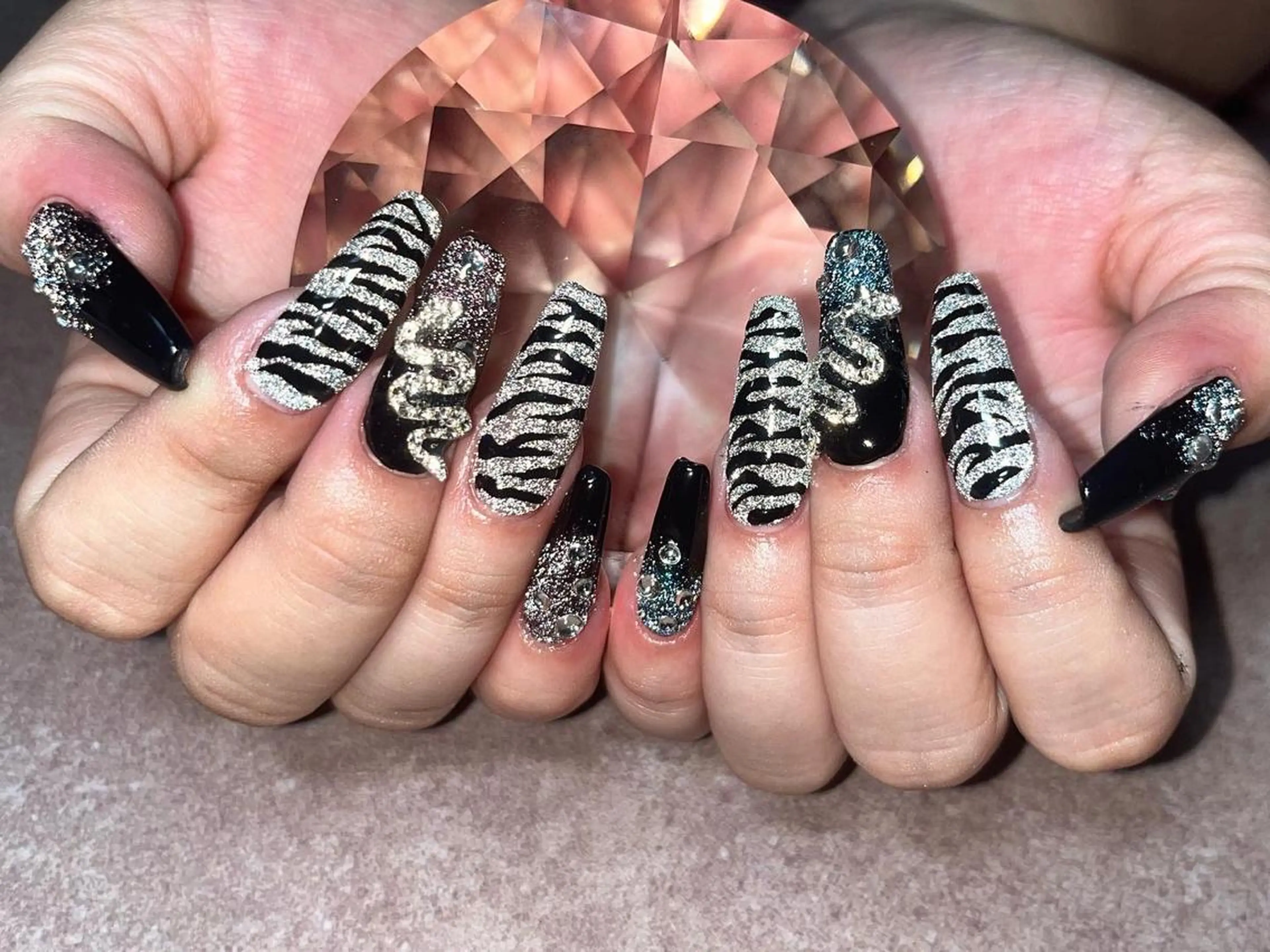 ネイル フラッシュネイル nail salon M'U【エムユー】のネイルデザイン